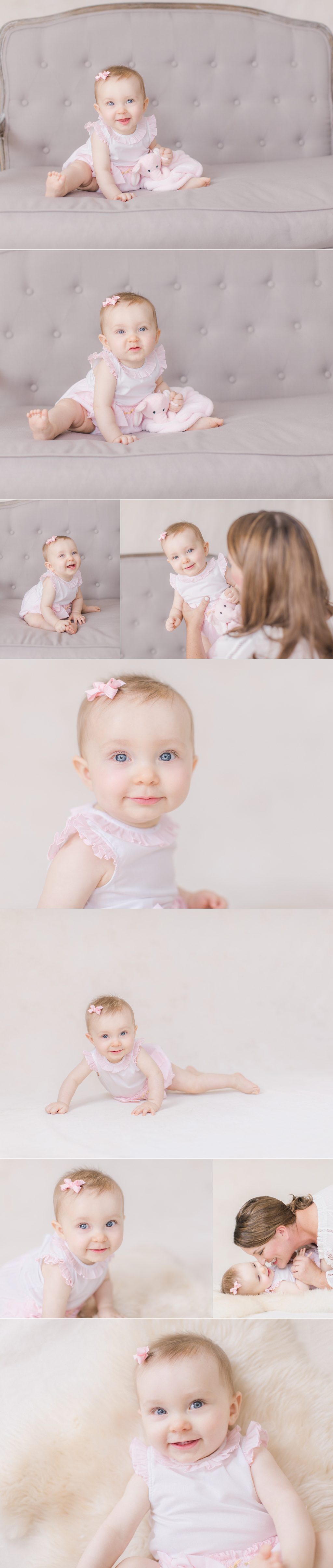 Studio baby photography in Oconee County, GA.