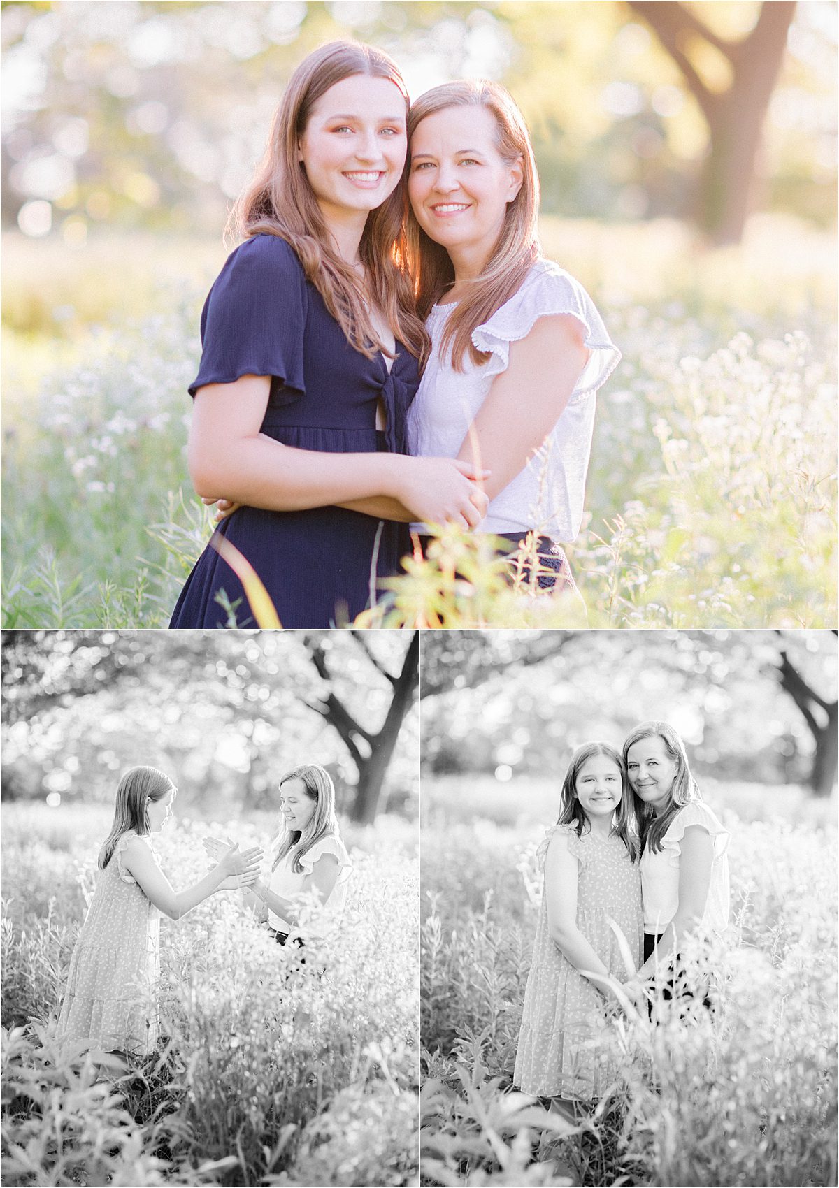 Mother daughter STL summer family photography