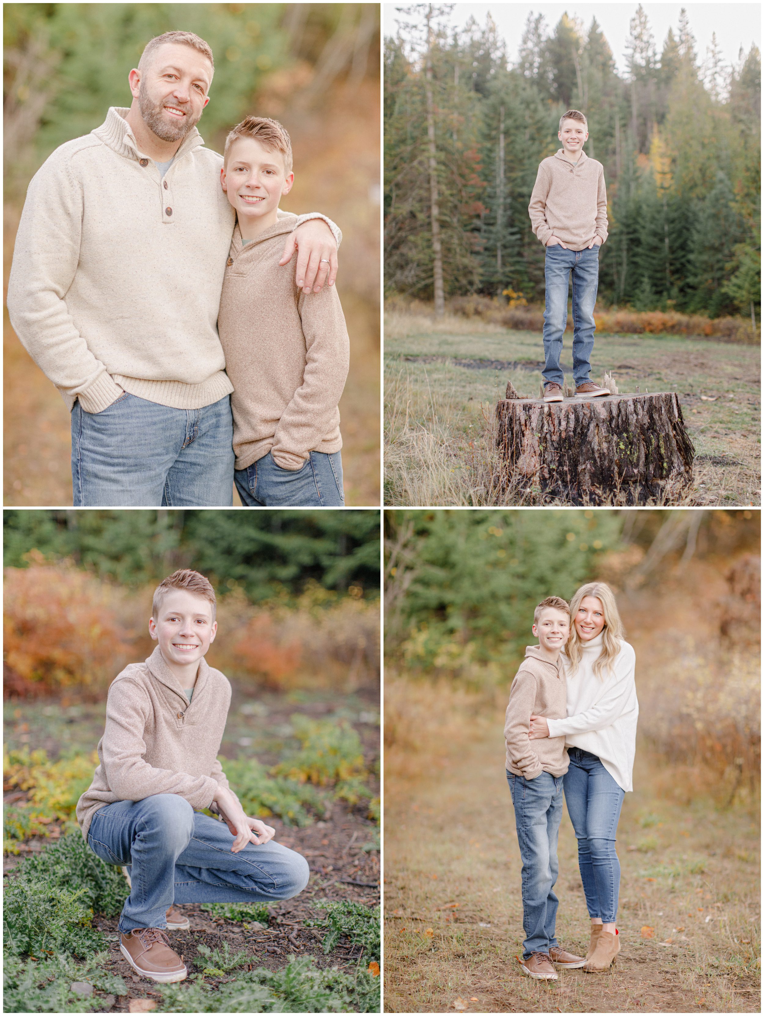 What to wear for fall family pictures outdoors