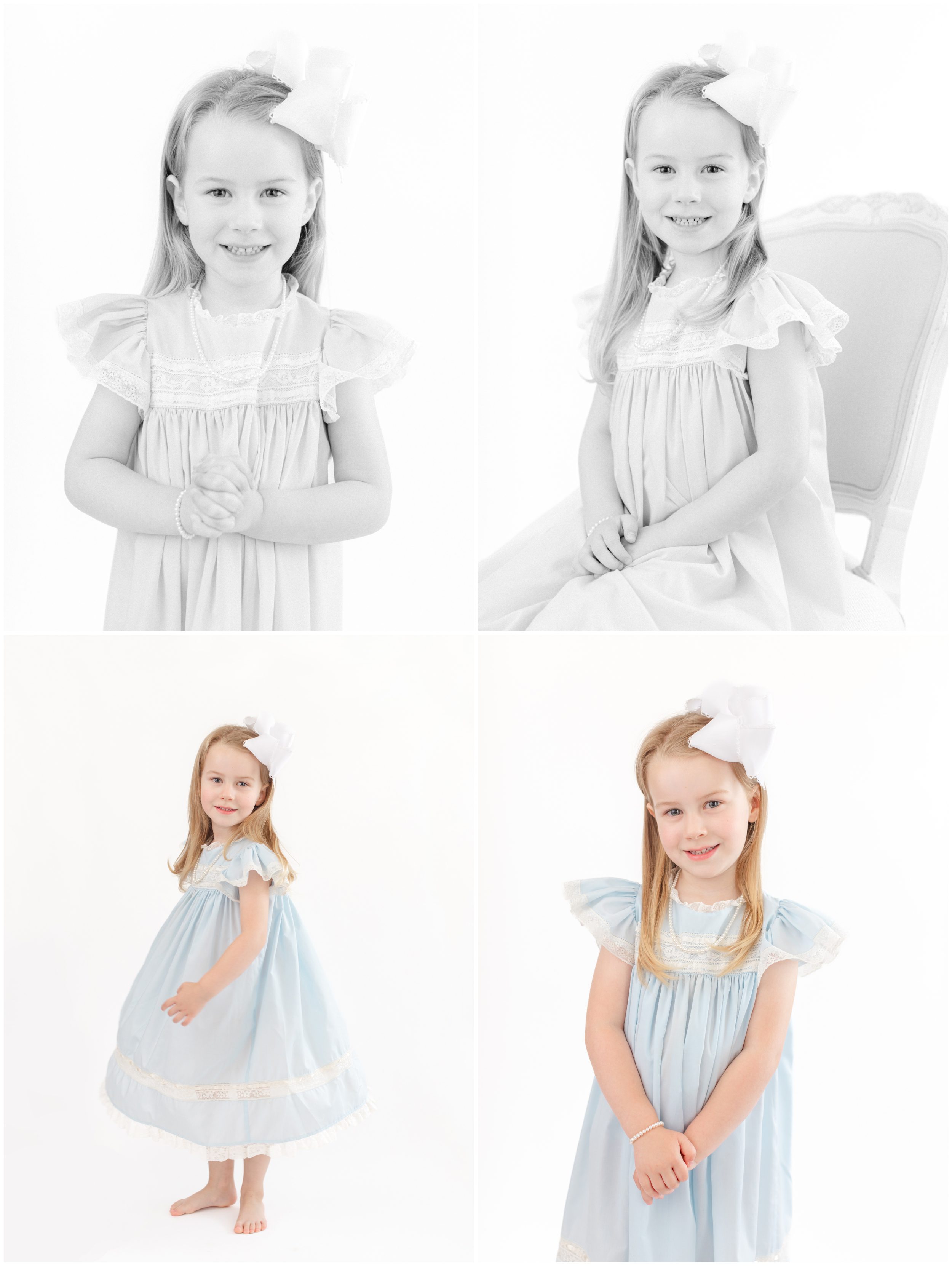 In studio Heirloom Photography near Athens, GA