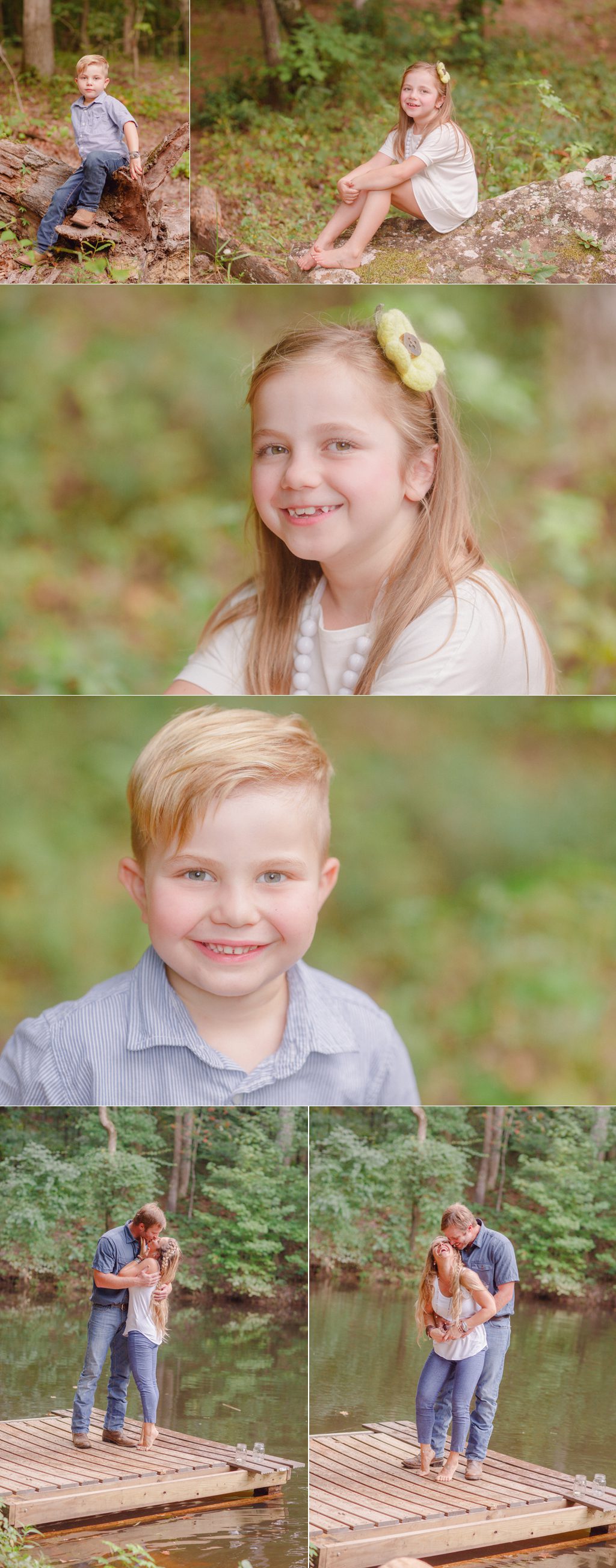 Professional photography on family property in Oconee County, GA.
