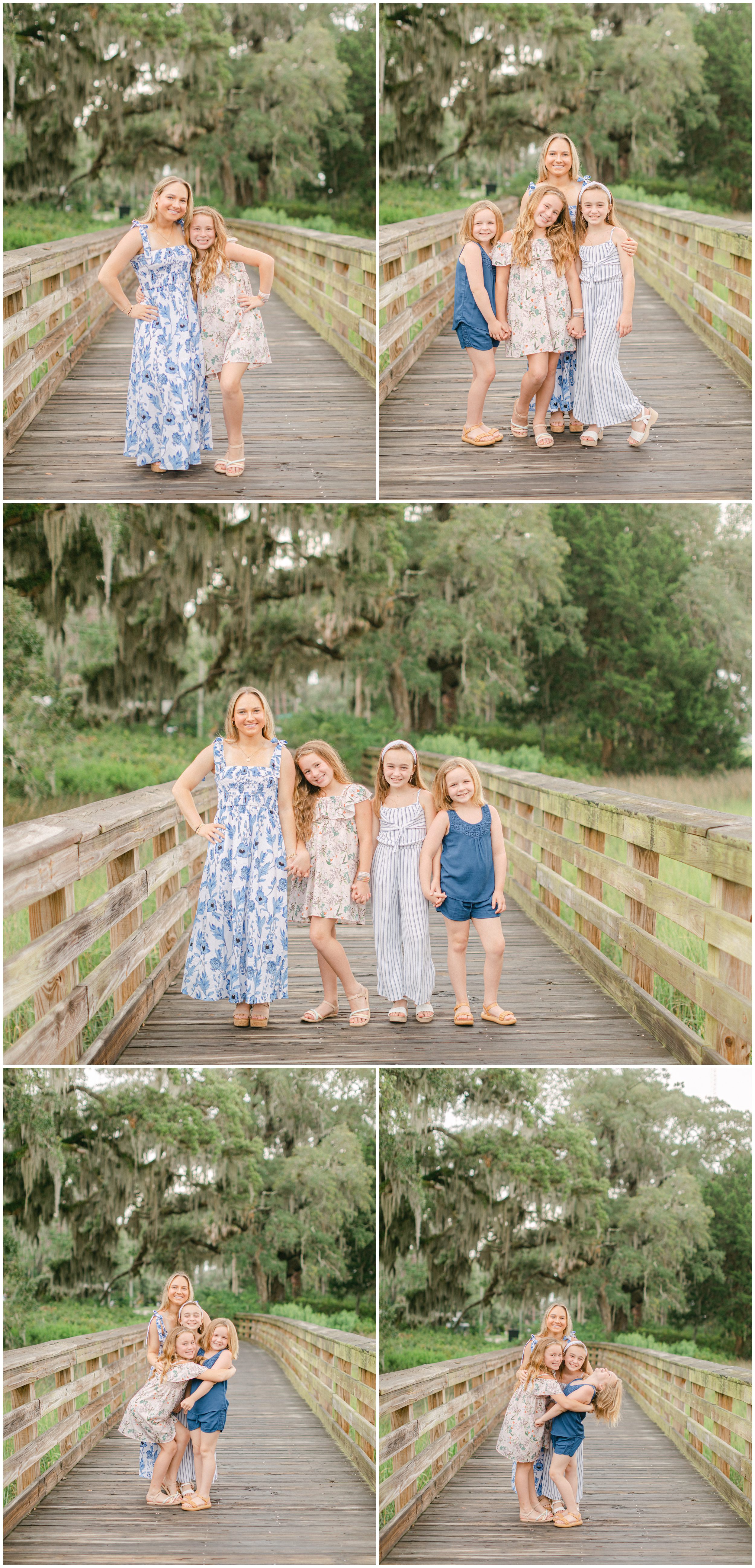 Childhood friends portraits on Jekyll Island