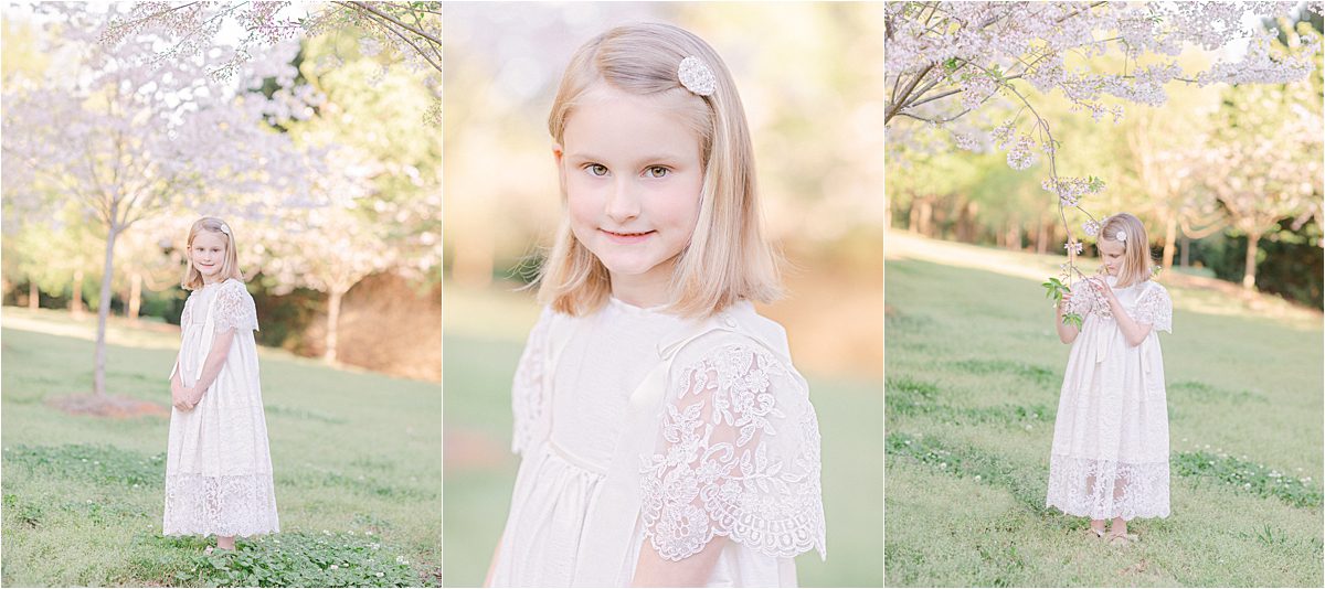 Spring cherry tree portraits in Athens GA
