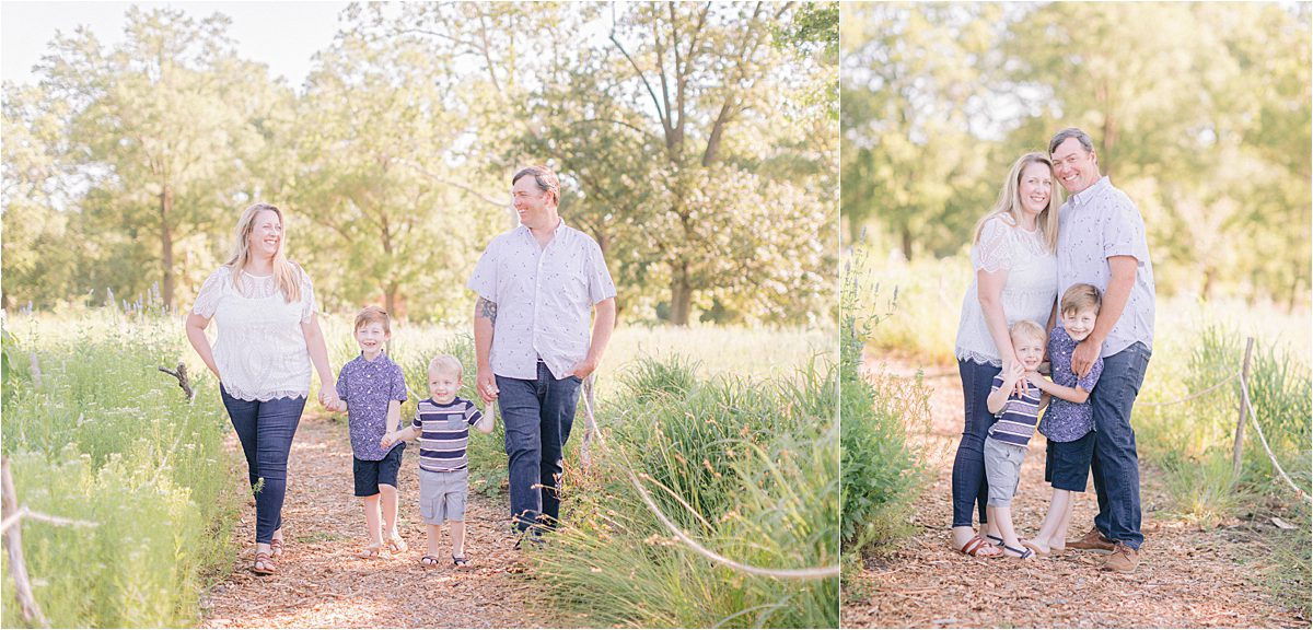 Photos taken in Forest Park by St. Louis family portrait photographer