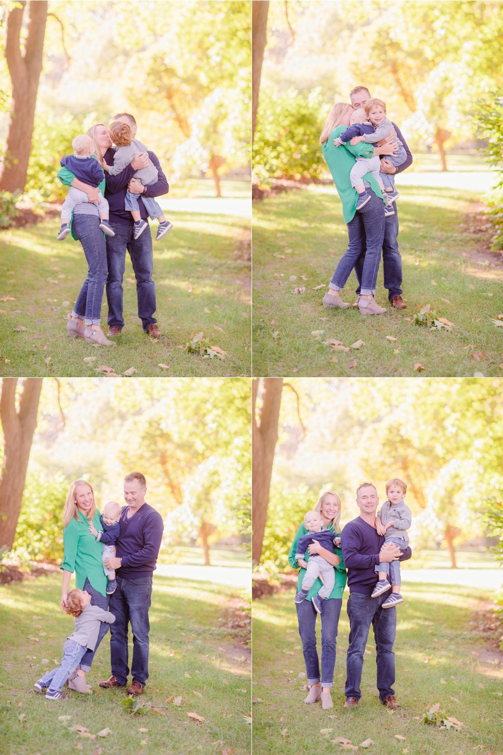 Fun Fall family pictures in Athens, GA.