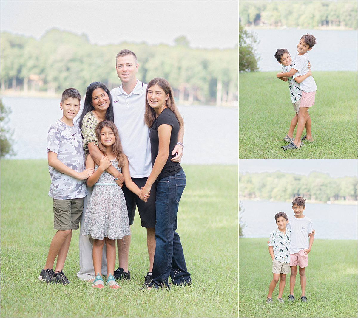 Family photography at Lake Oconee.