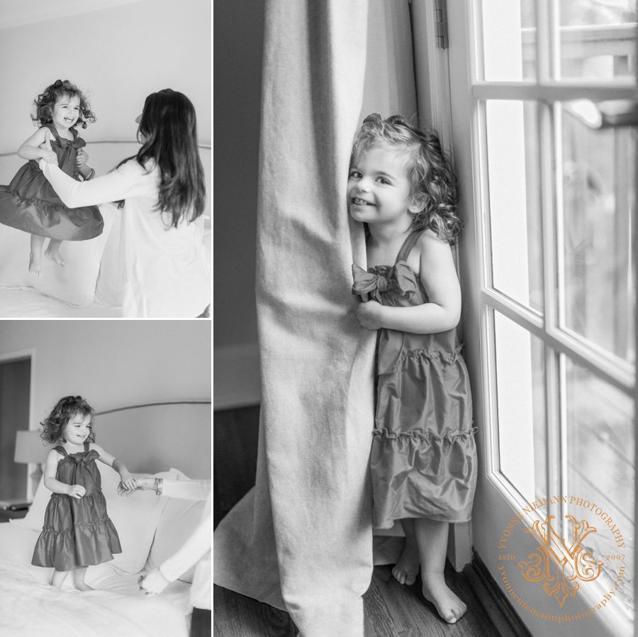 Playful photos of little girl in Athens, GA.