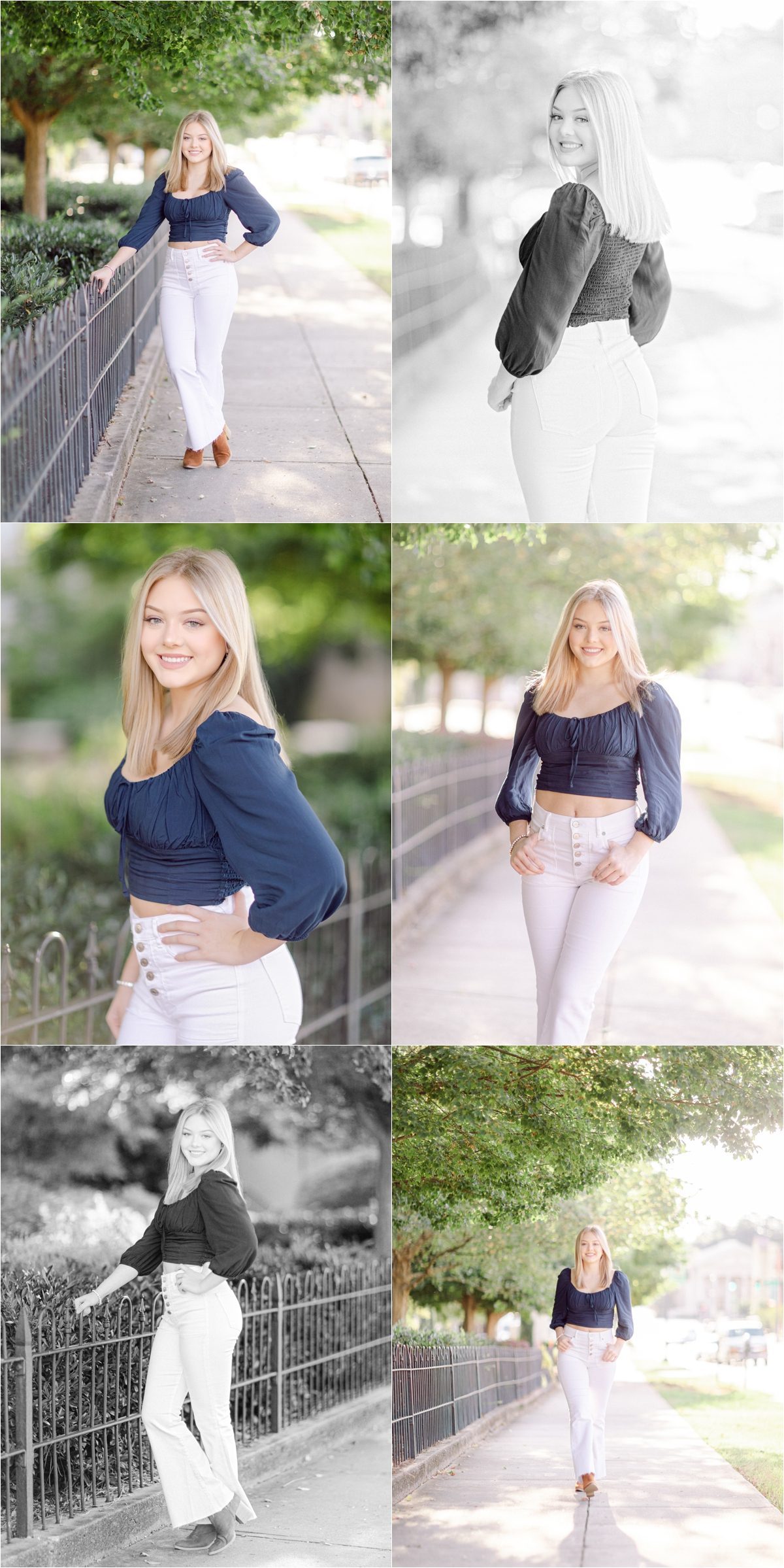 Urban Oconee County High School senior pictures in downtown Athens, GA.