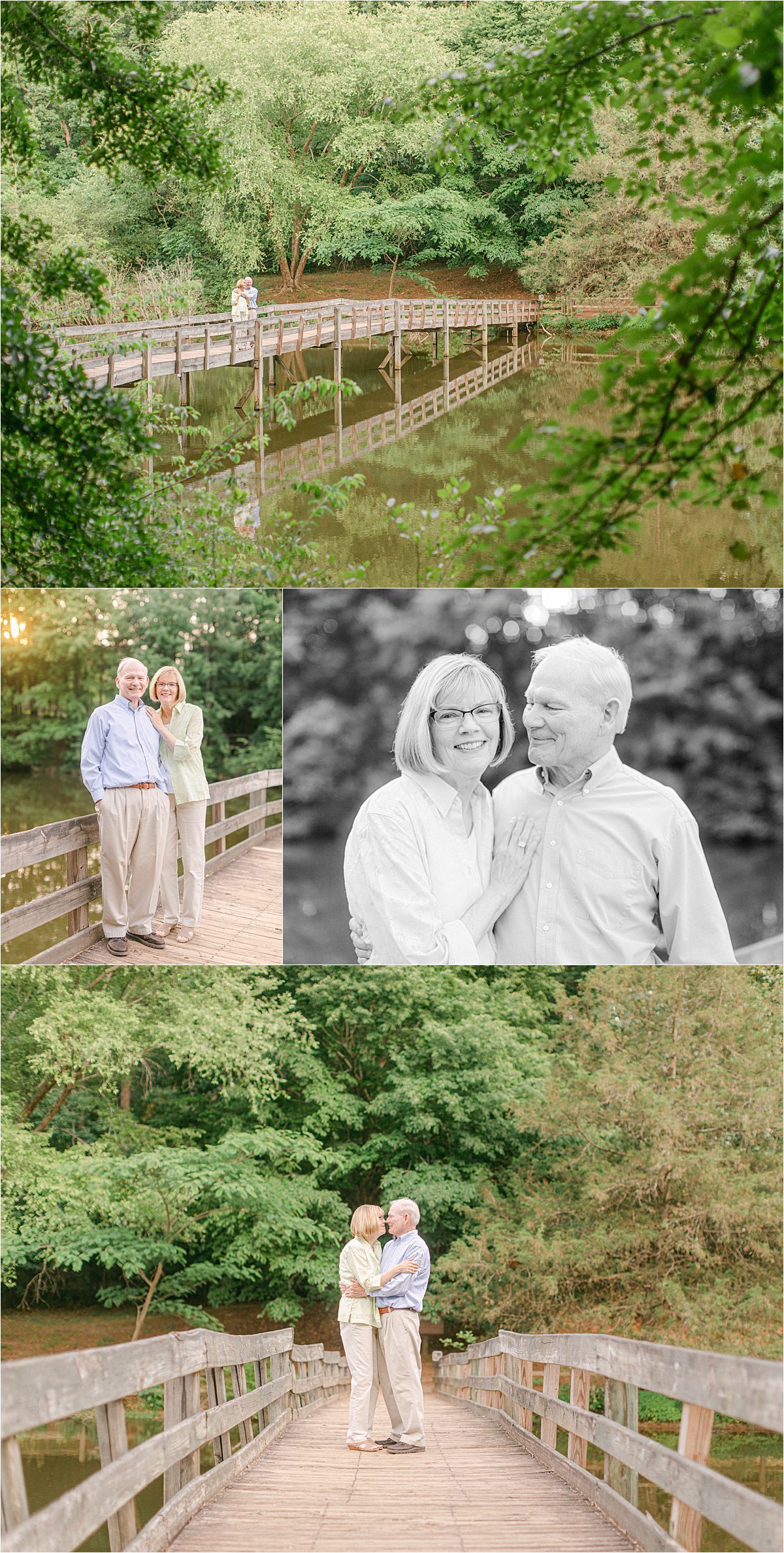 50 year wedding anniversary couple portraits on UGA campus
