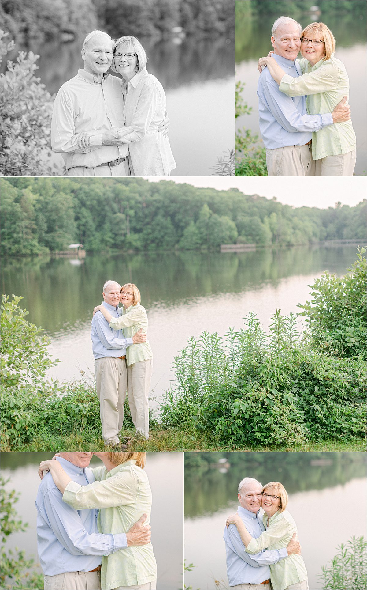 50th wedding anniversary portraits in Athens, GA