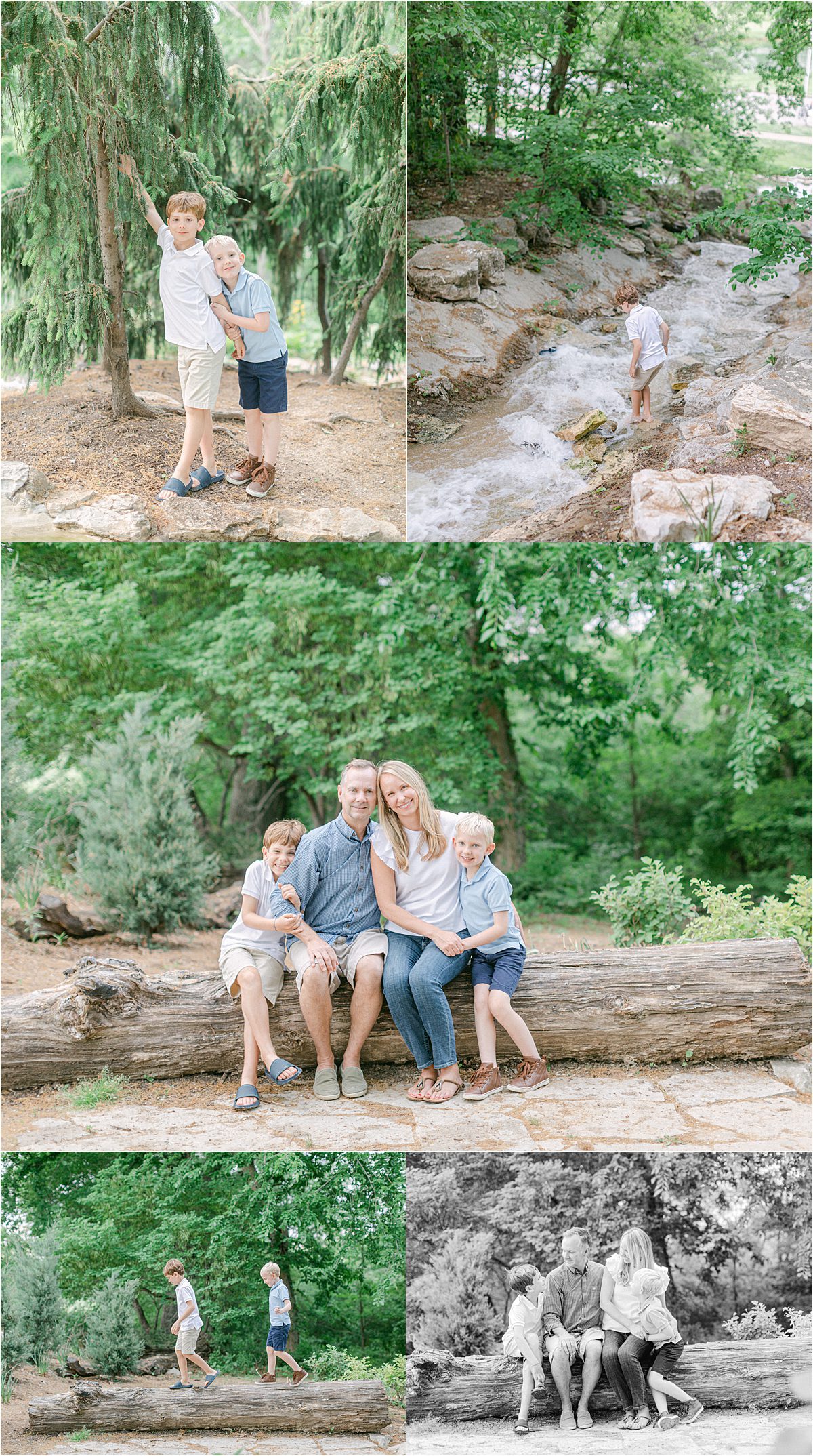 Summer family photos taken by St. Louis best family portrait photographers