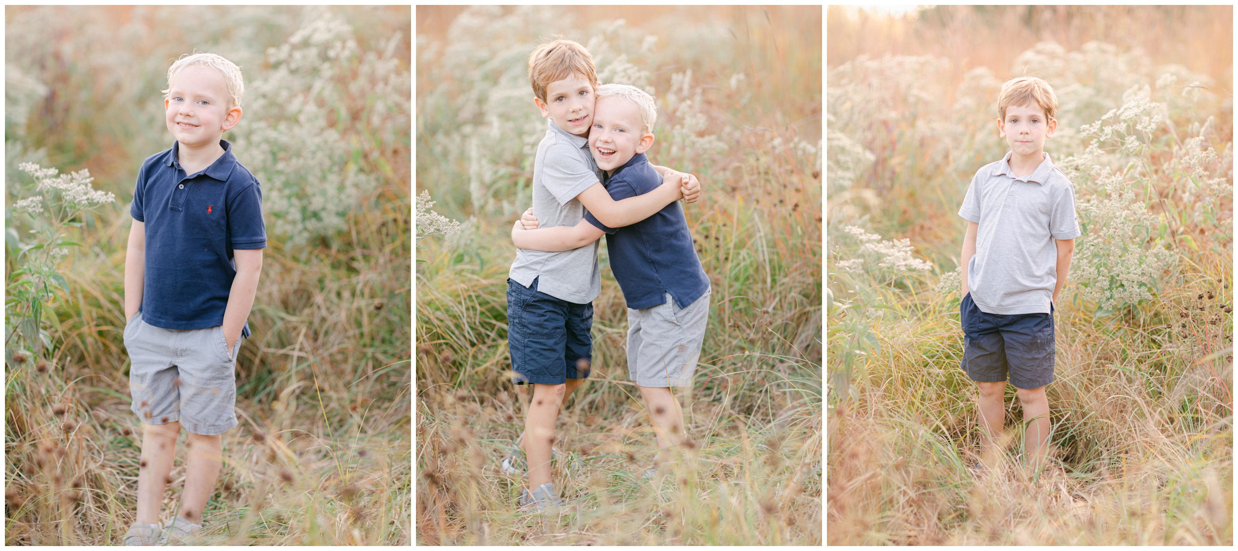 Outdoor Fall family portraits St. Louis