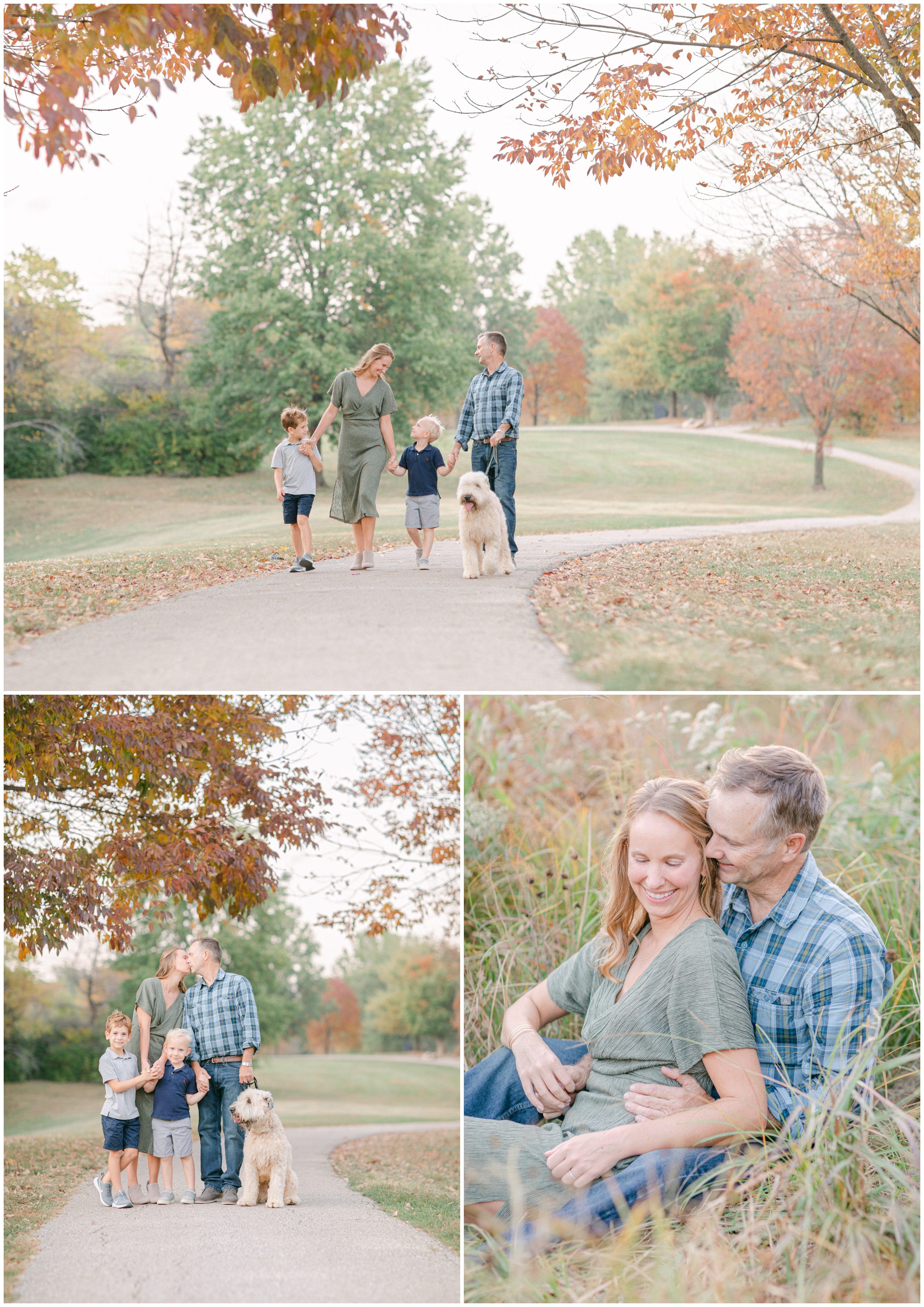 Fun Fall family portraits St. Louis