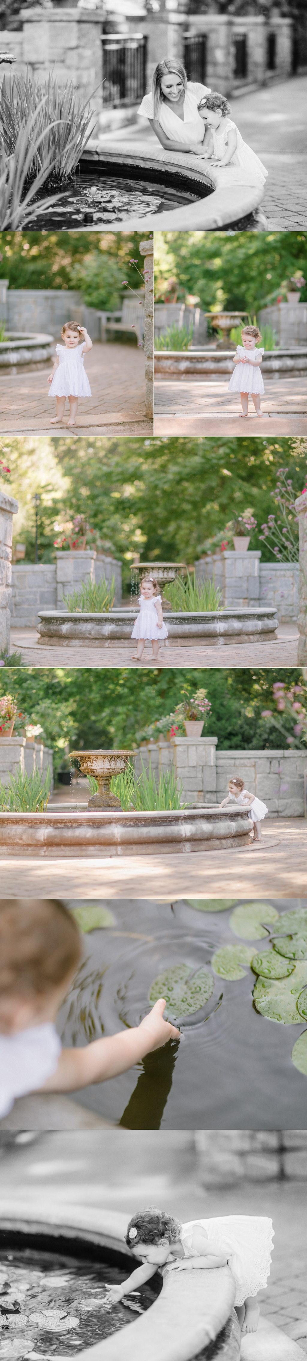 Summer baby portraits in Athens, GA.