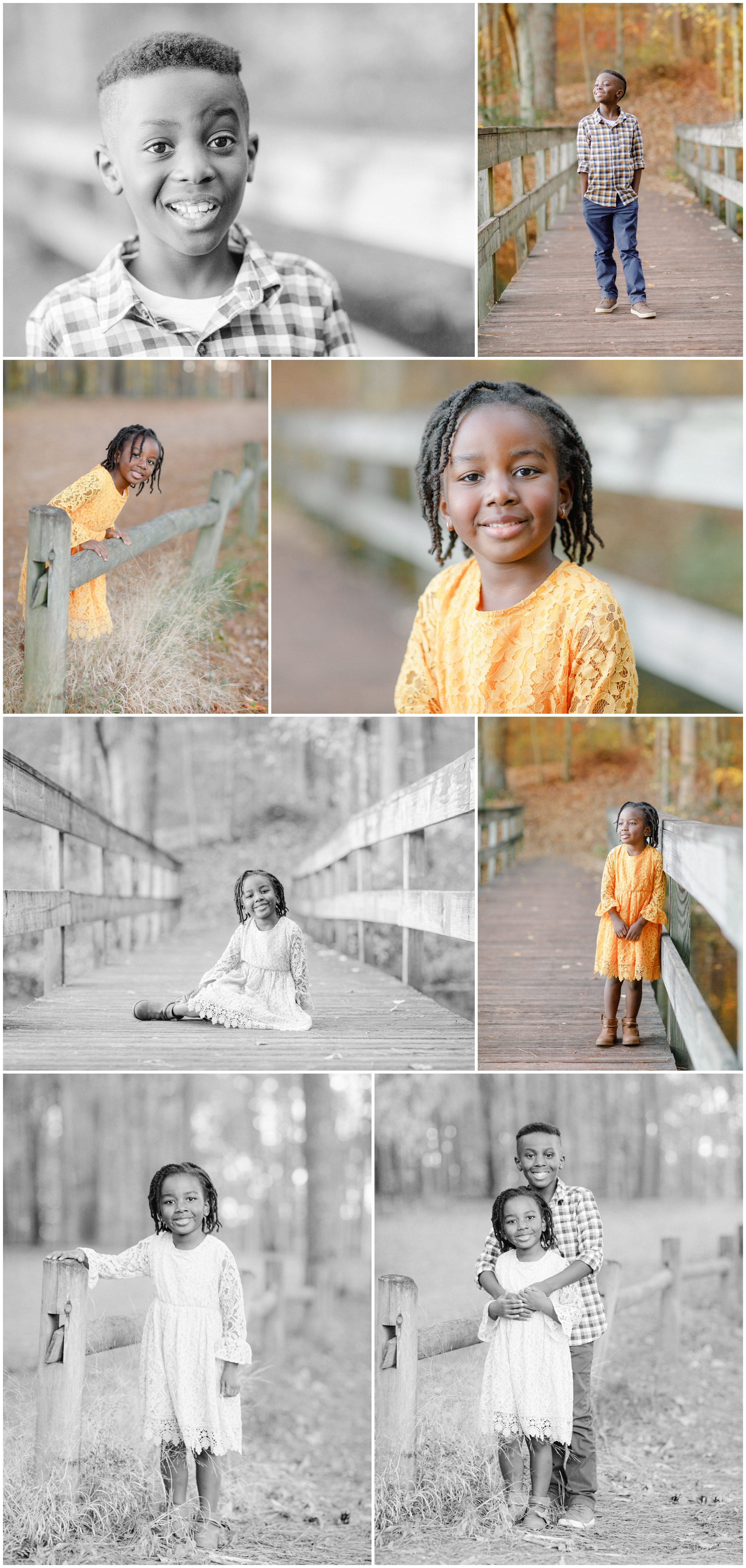 Fall family photo shoot in Winder, GA