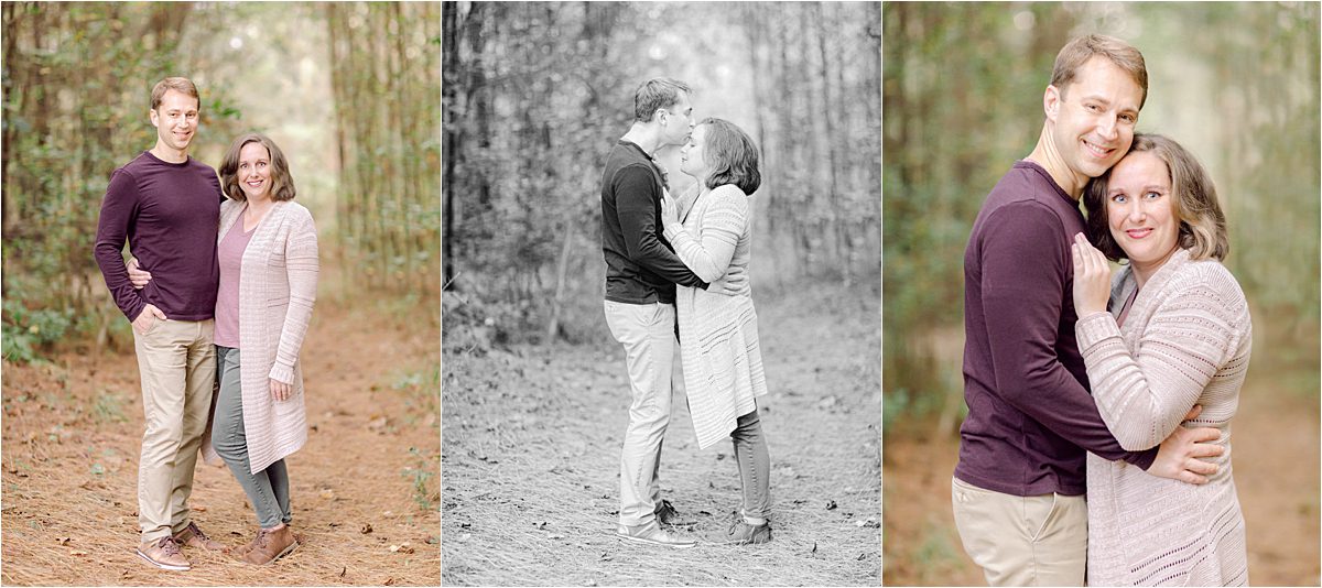 outdoor fall couples photography in Oconee County, GA