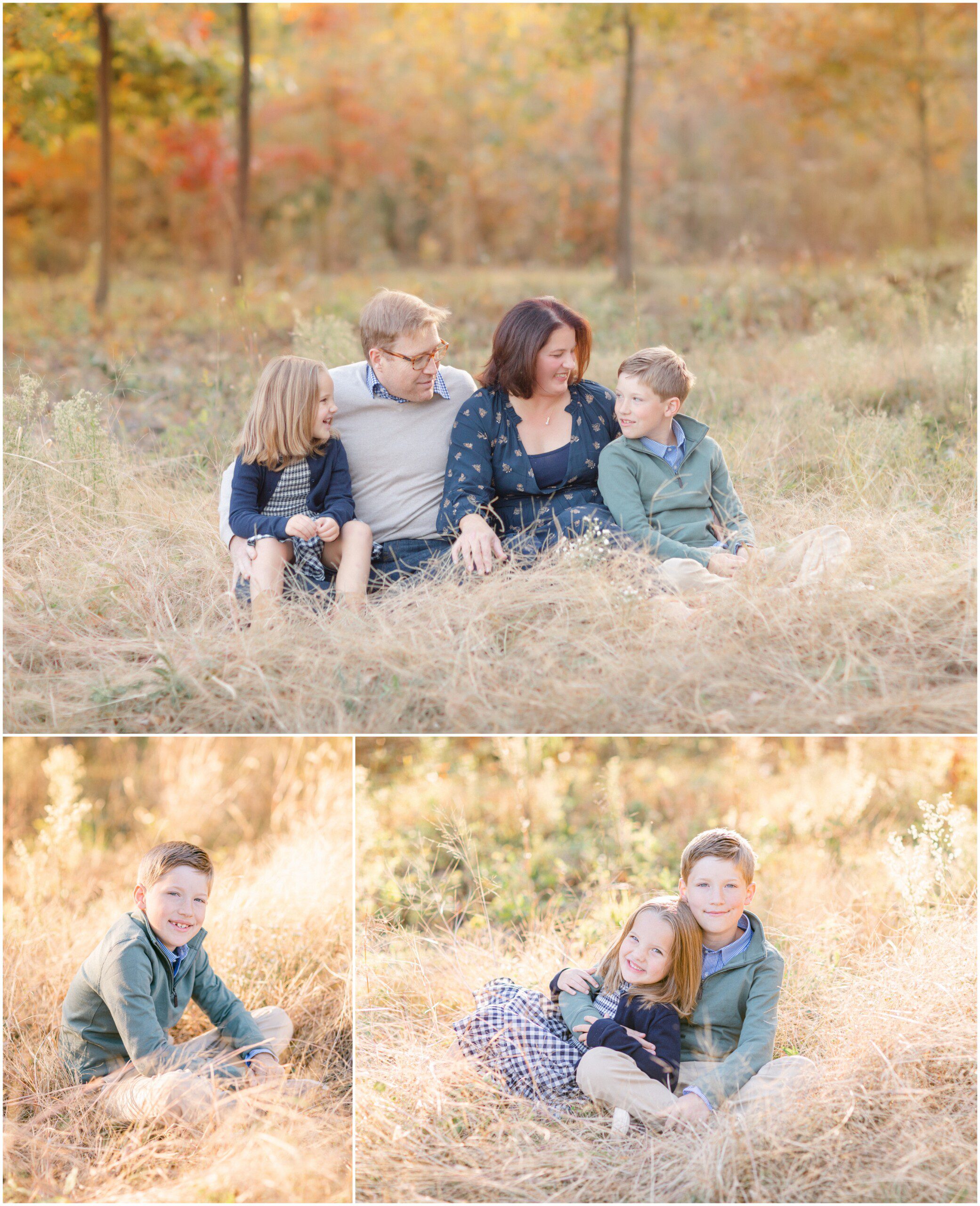 Autumn family pictures in   Frontenac, MO