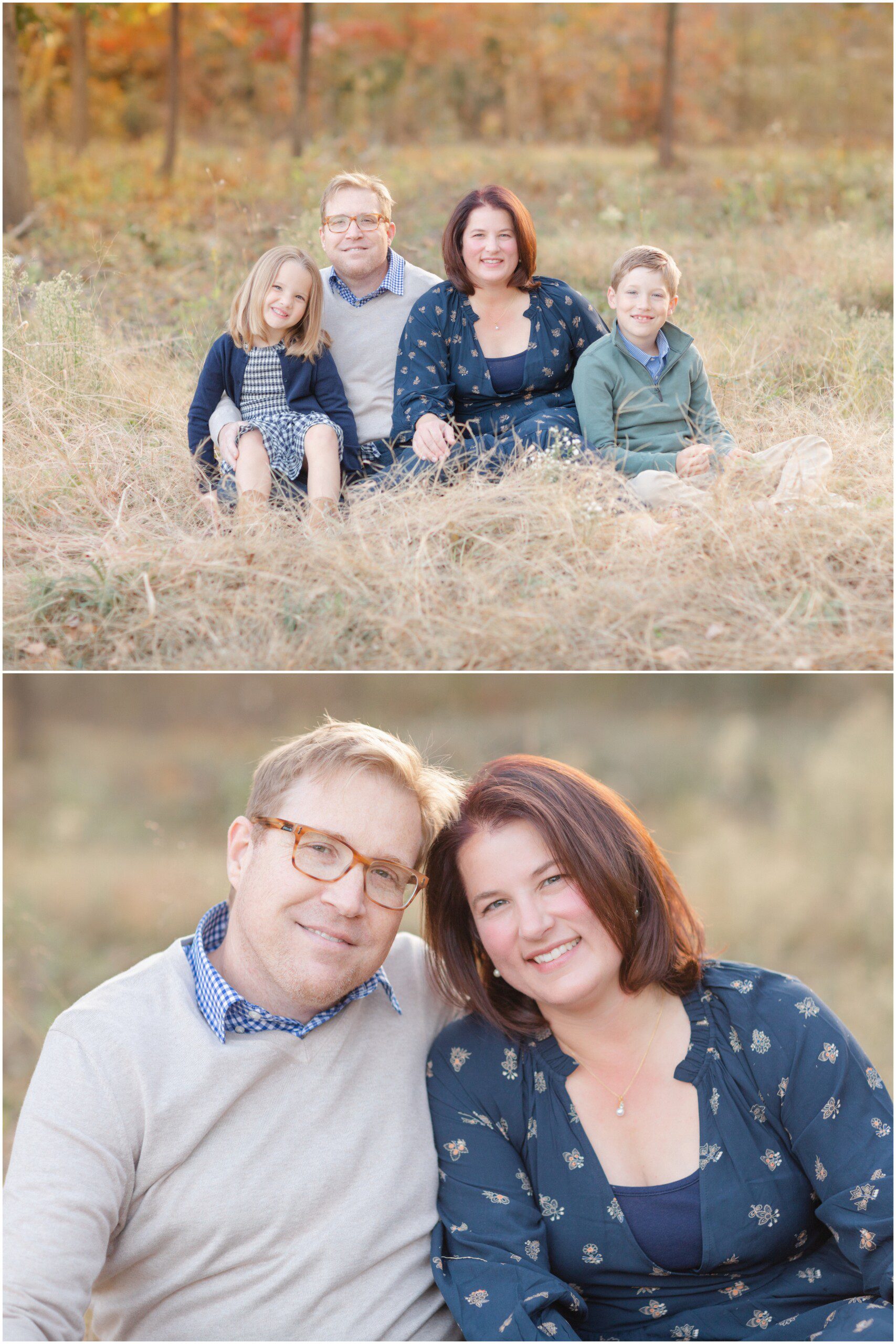 Beautiful Autumn family pictures in St. Louis
