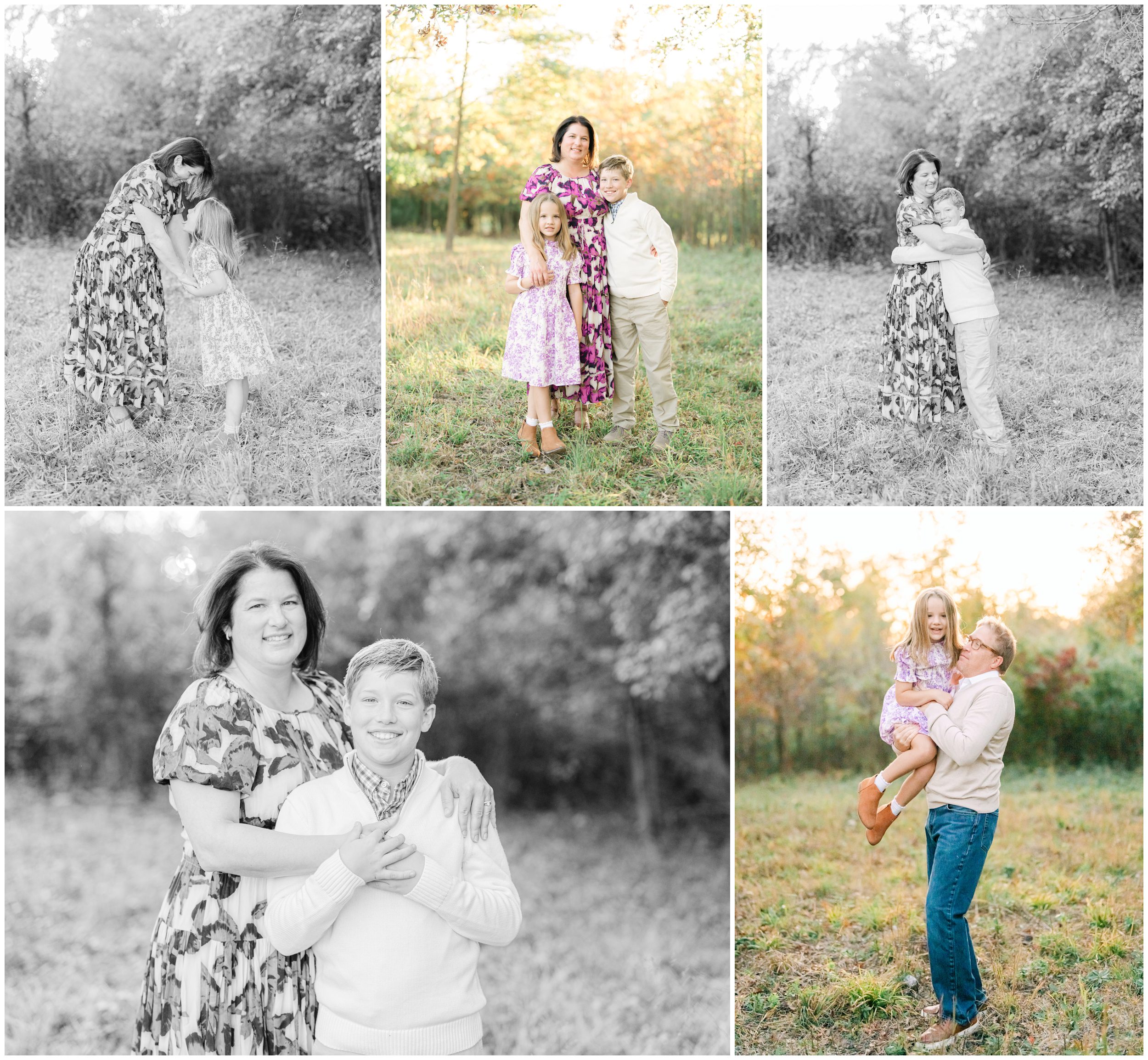 Fall outdoor family pictures St Louis