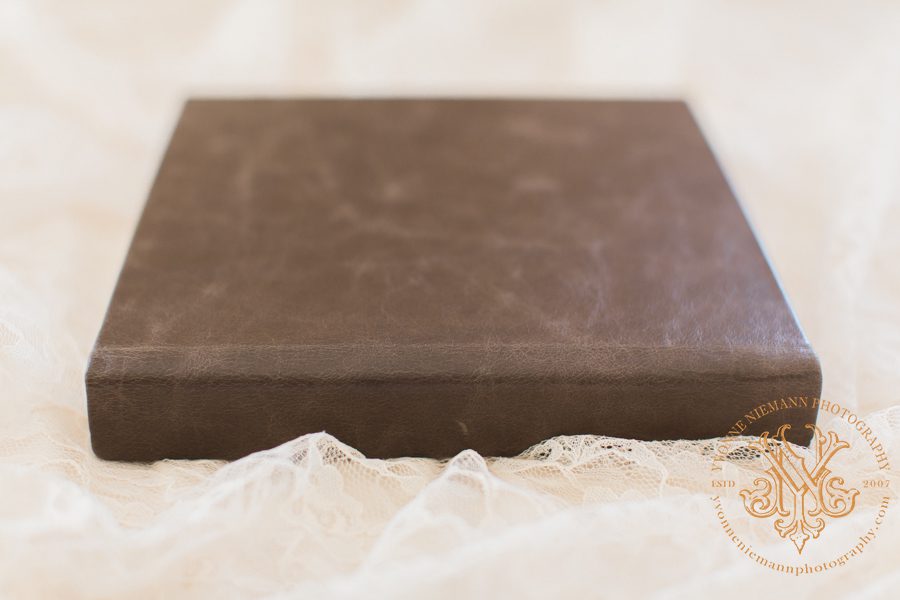 matted album covered in Italian leather 