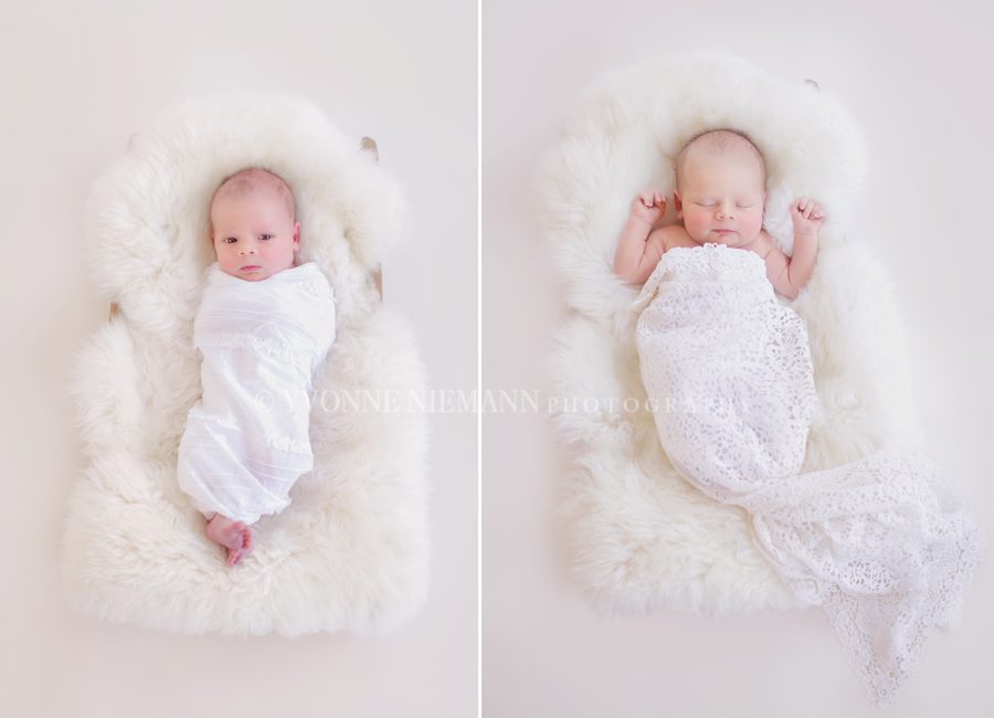 simple and pure portraits of infant girl in Athens, GA by Yvonne Niemann Photography.