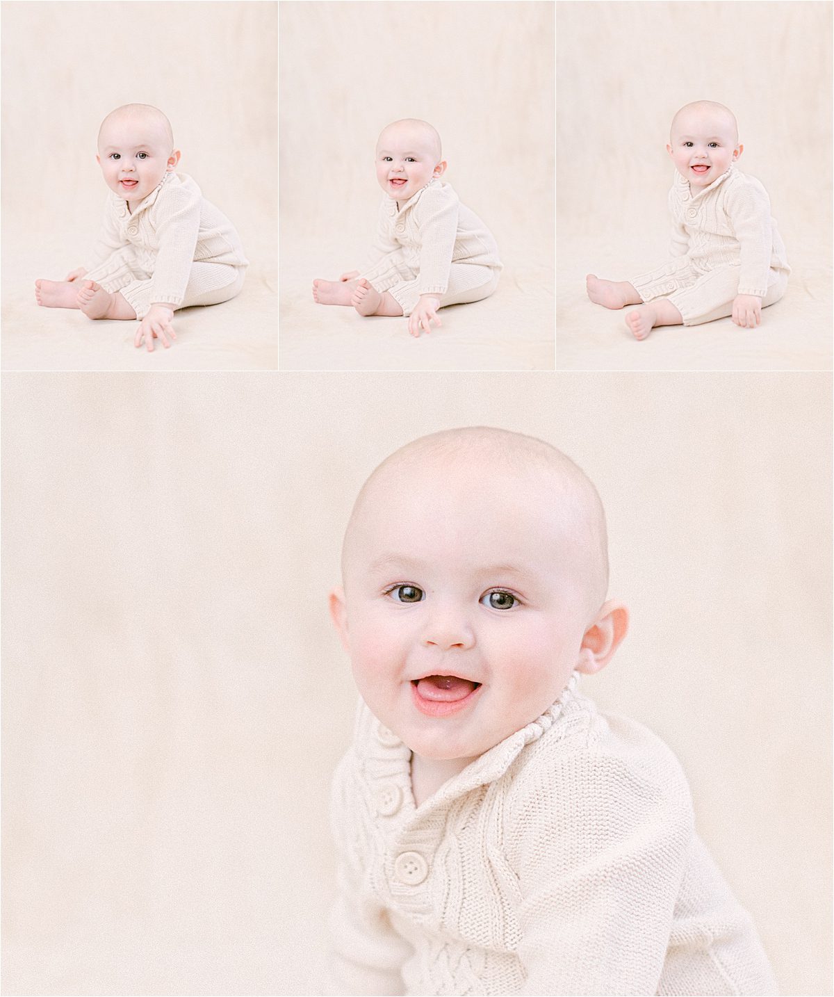 Portrait studio baby heirloom photos in Athens, GA area