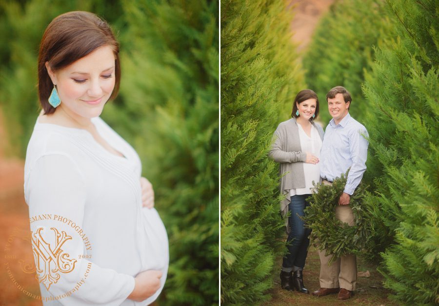 Maternity-portraits-at-Bishop,-GA-Christmas-Tree-Farm