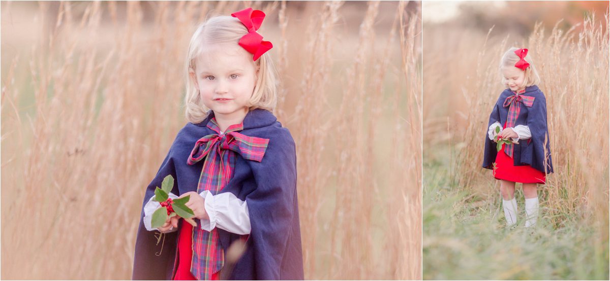 Christmas family photography in Athens, GA