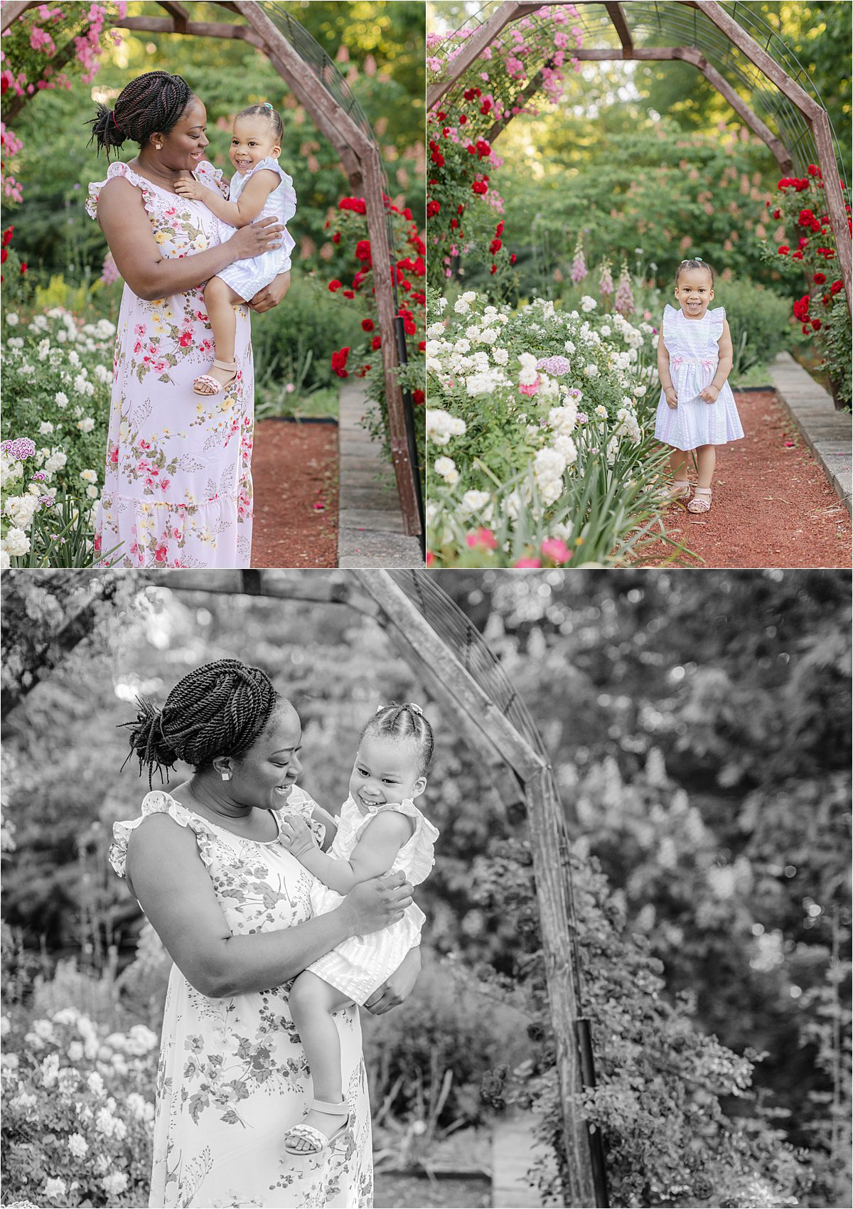 Mother and daughter portraits in Athens, GA