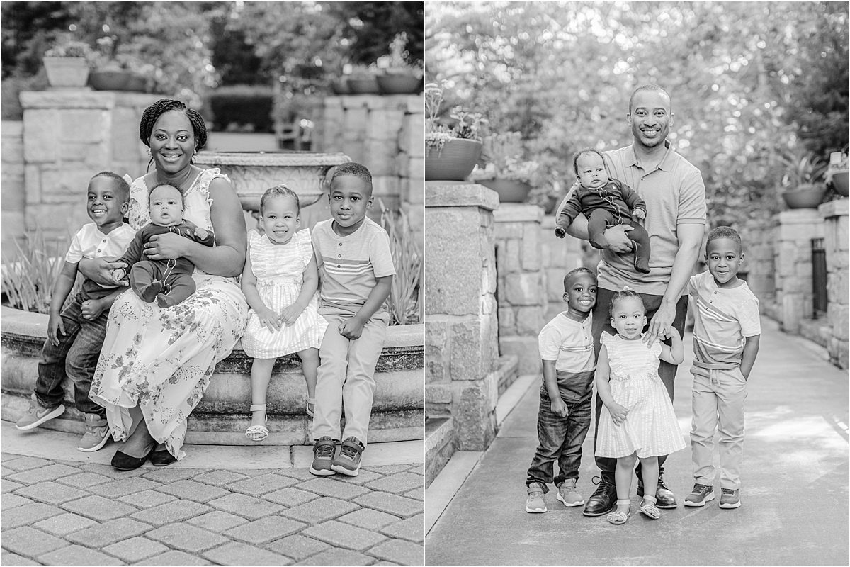 Professional family pictures taken in Athens, GA