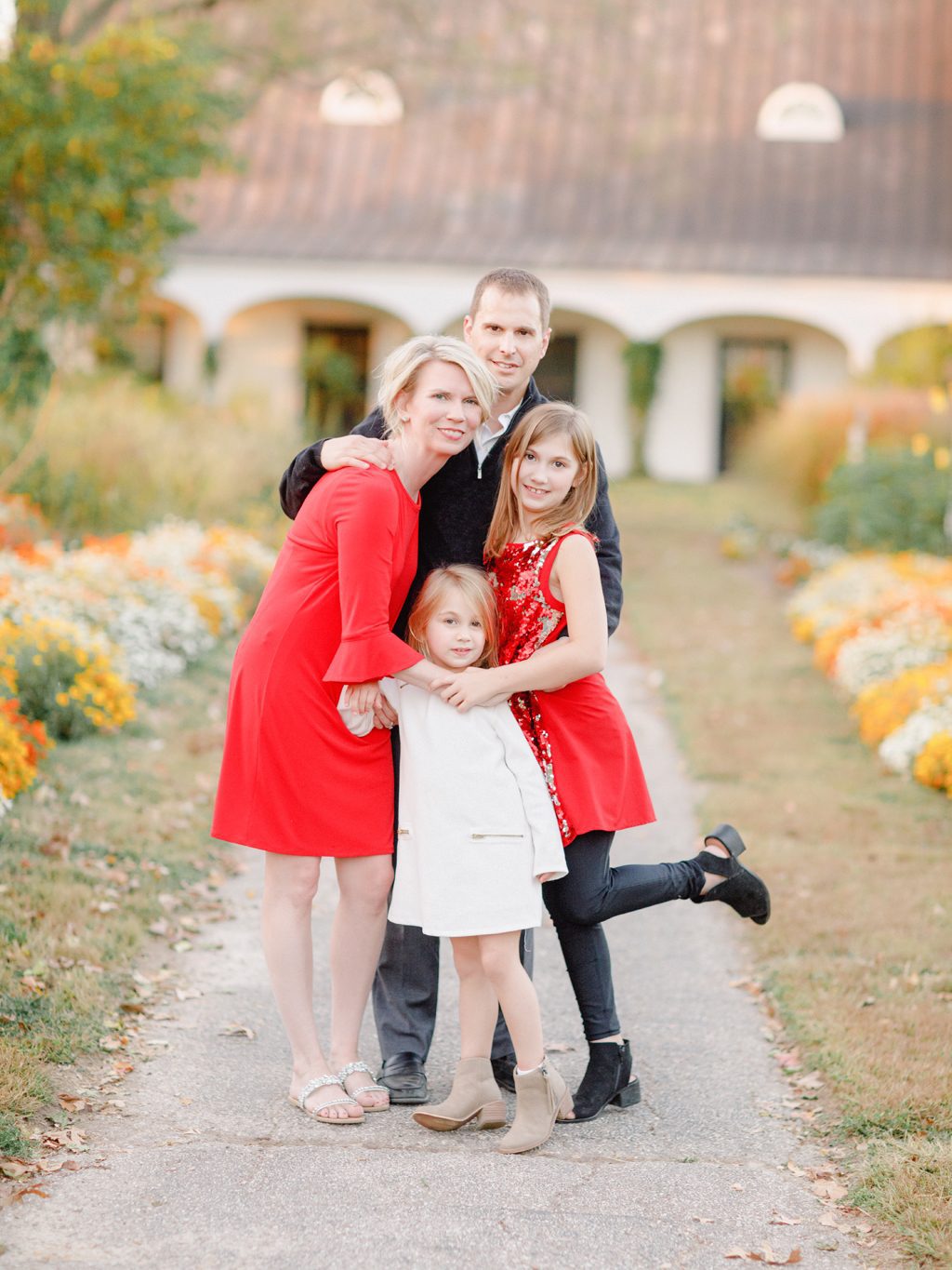 Photographing families in the Fall in St. Louis