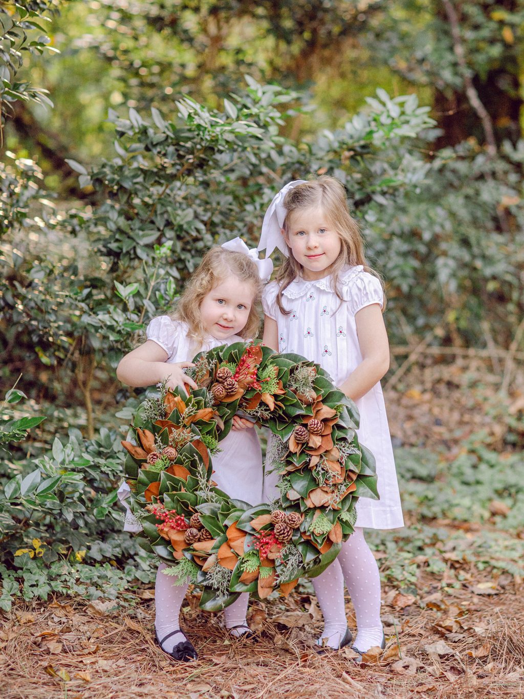 Southern Christmas child photography in Athens, GA.