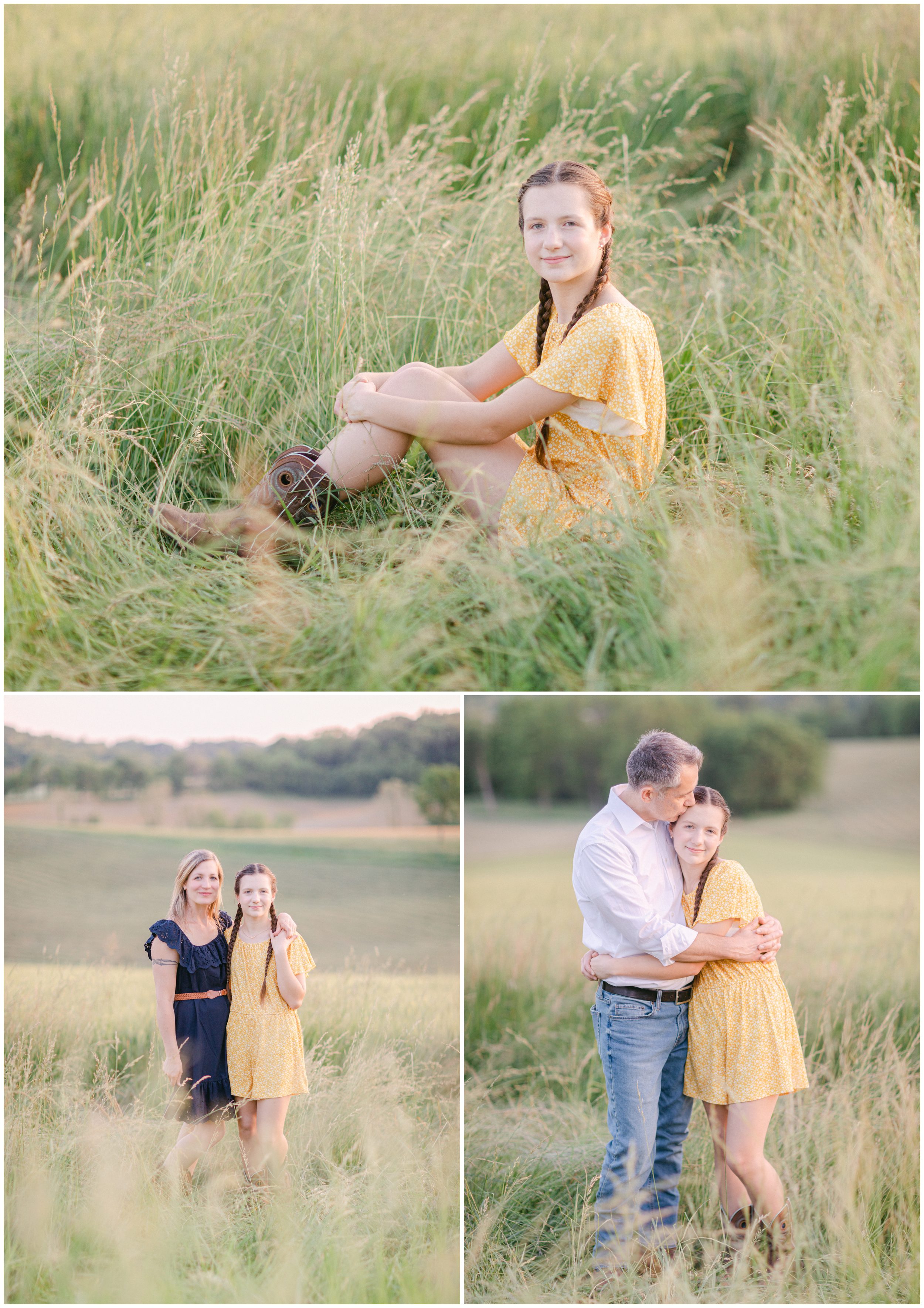 Outdoor family photography near St. Louis
