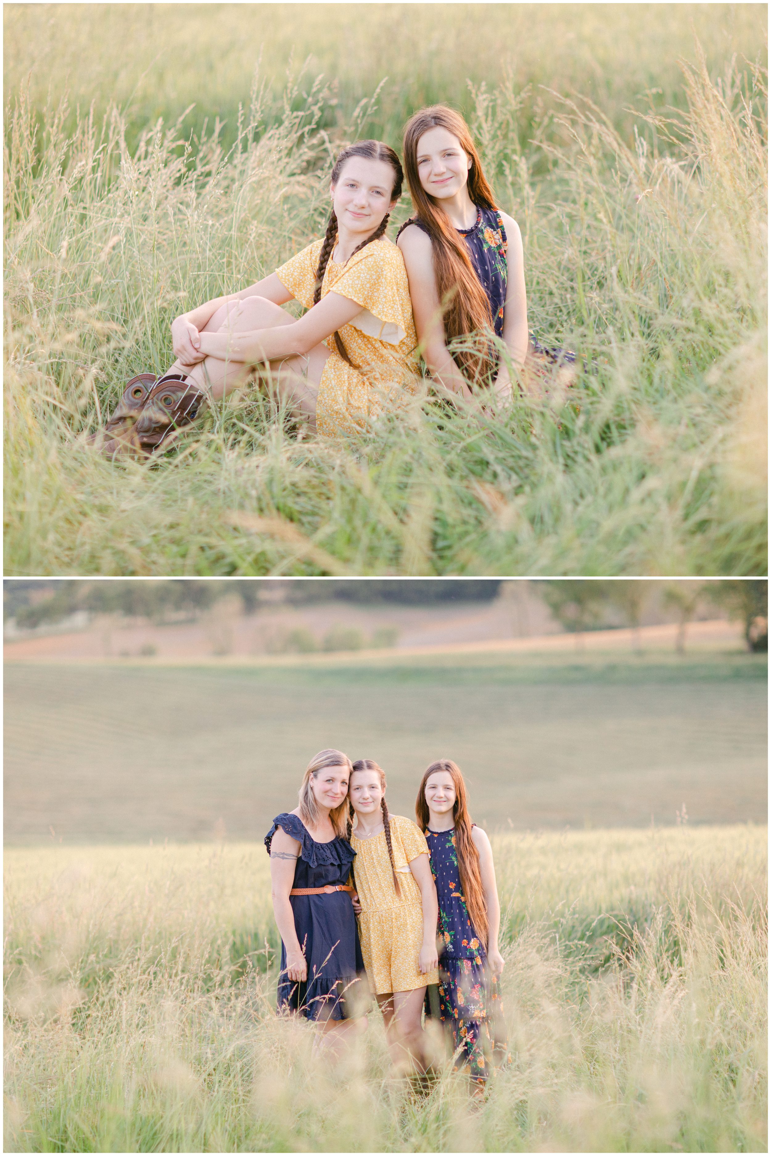 Outdoor family photography in Golden Eagle