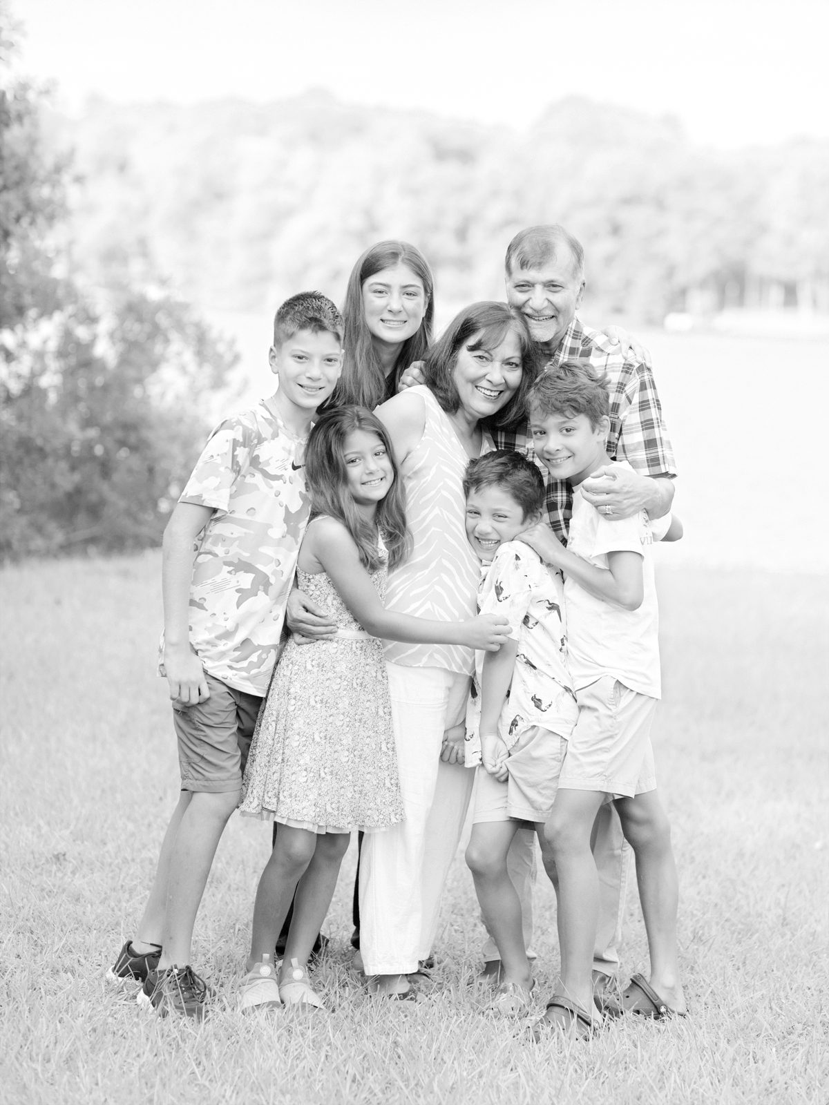 Summer Family Vacation Portraits at Lake Oconee 