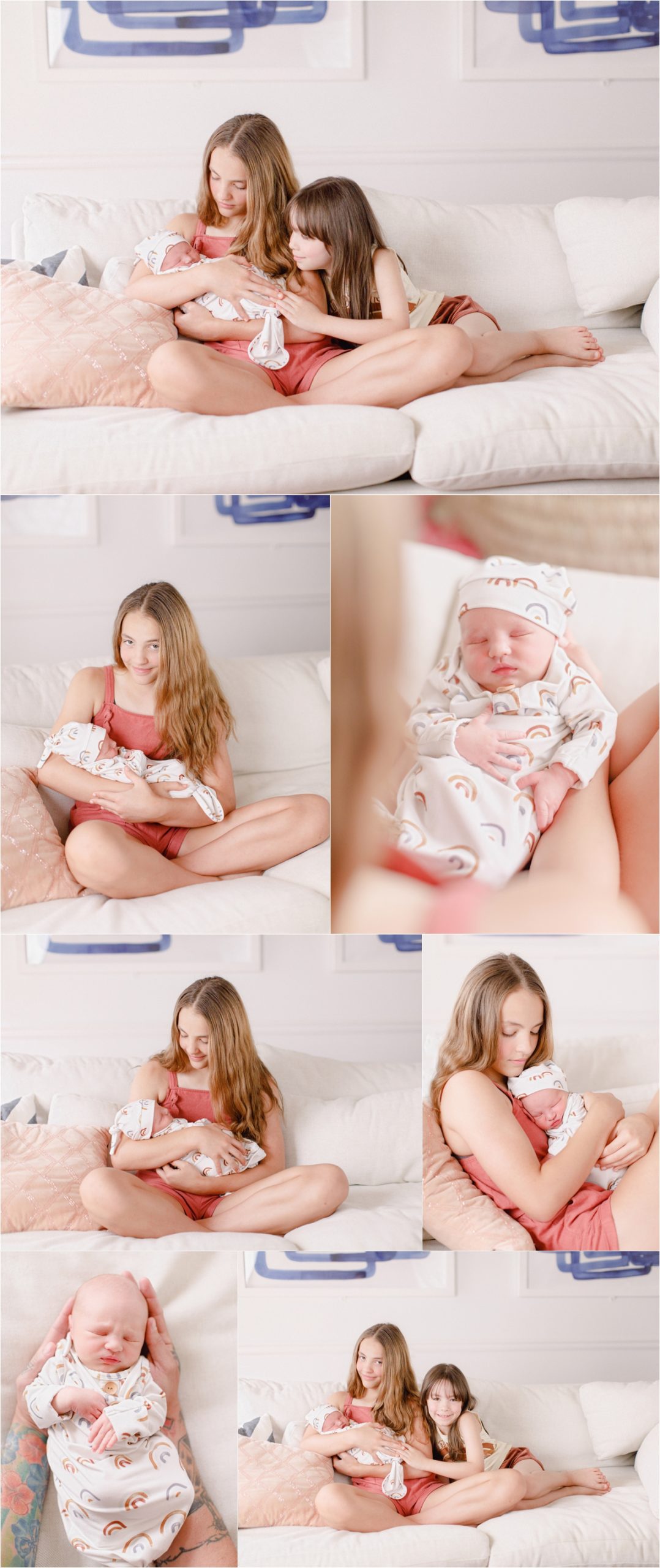 newborn photos at home Oconee County, GA
