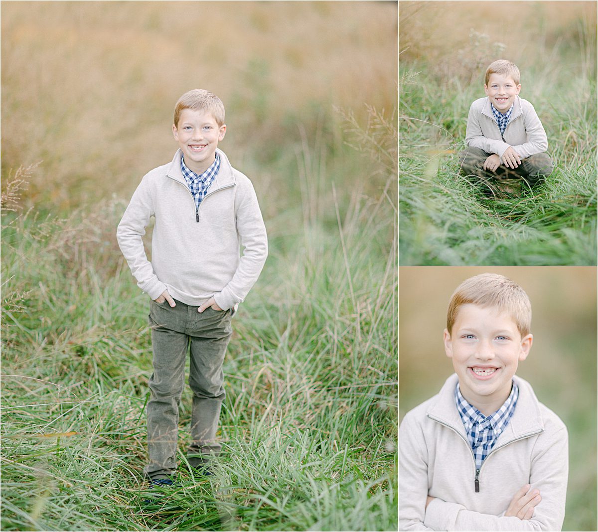 St. Louis Fall natural child portraits at Queeny Park