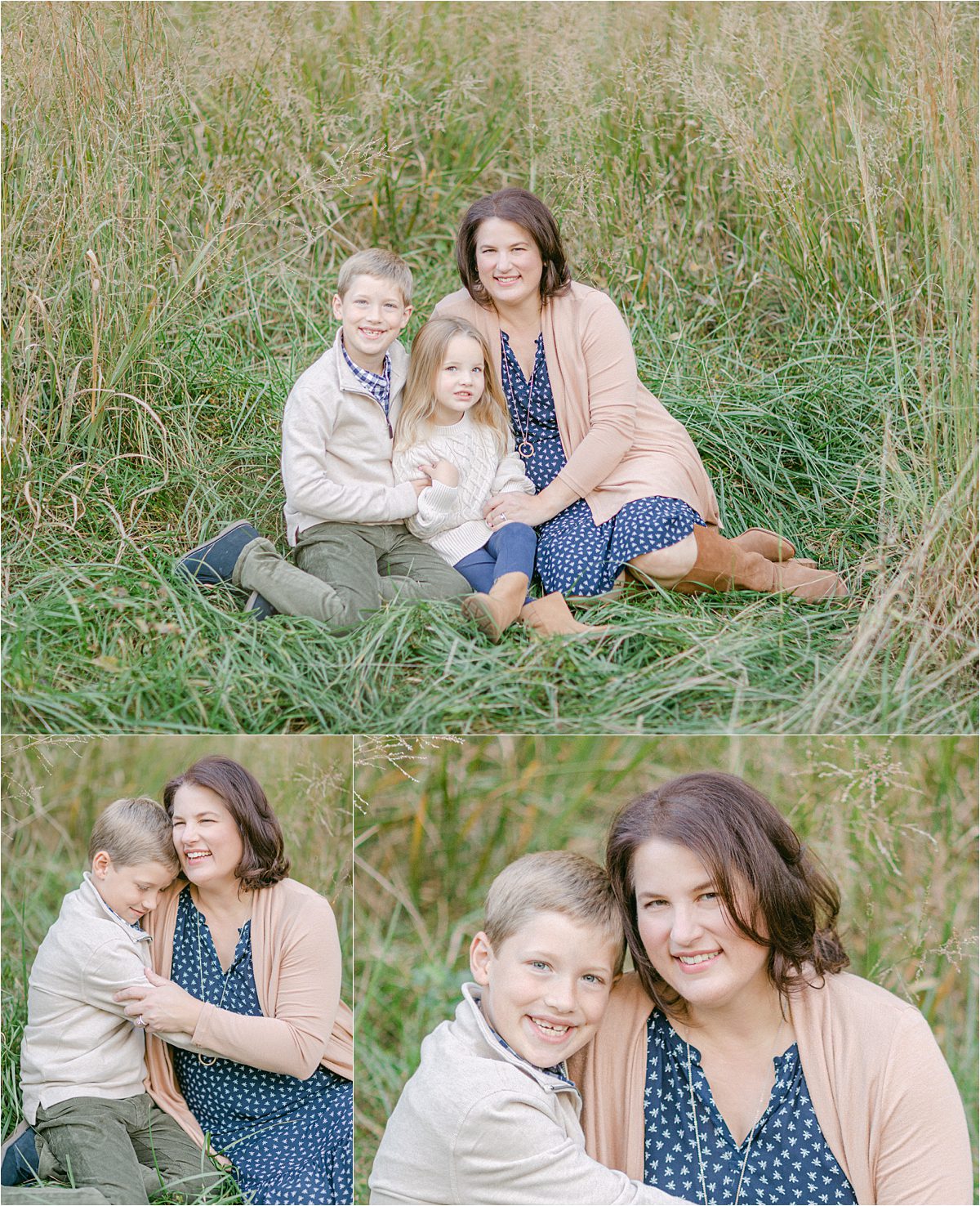 St. Louis Fall natural family portraits of mother and son