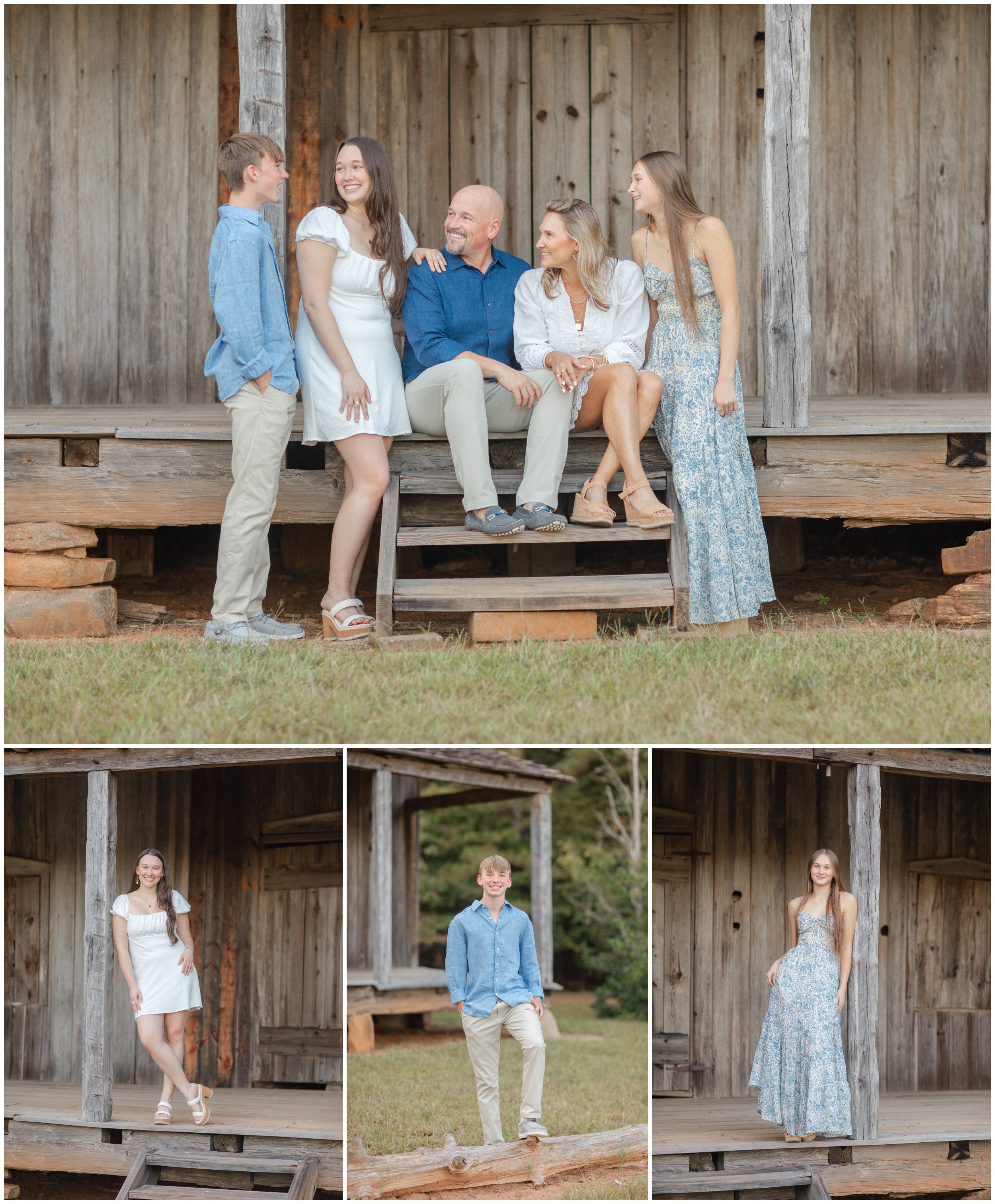 Autumn family pictures Oconee County, GA