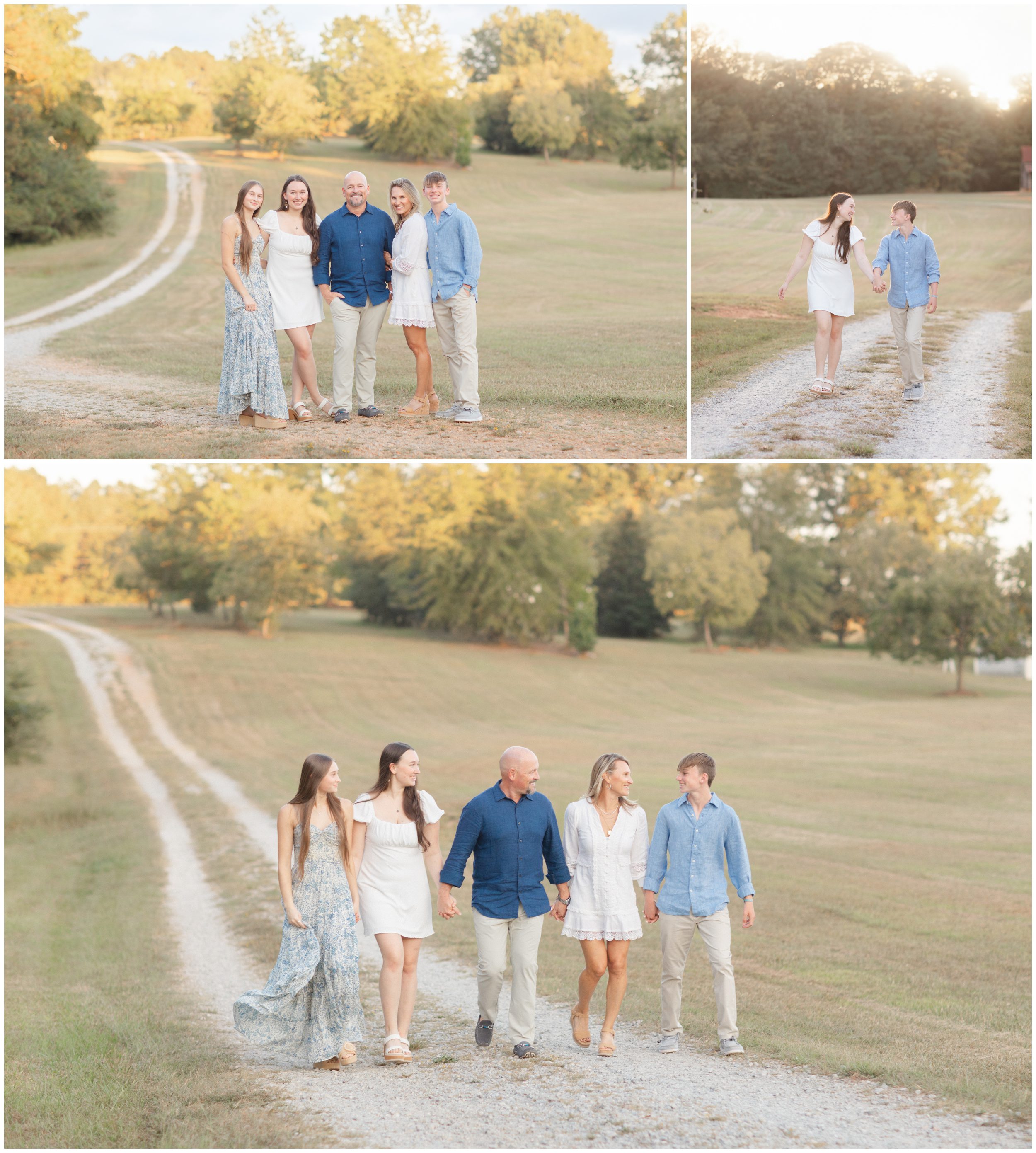 Early Autumn family pictures in Watkinsville, GA