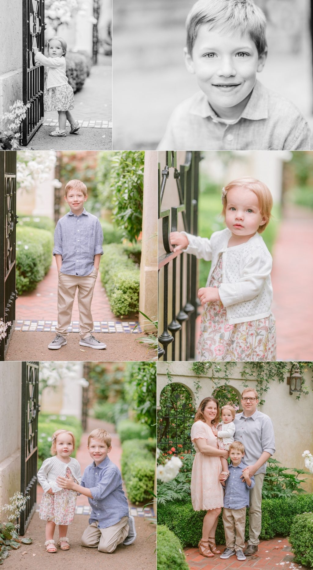Spring family portraits in St. Louis