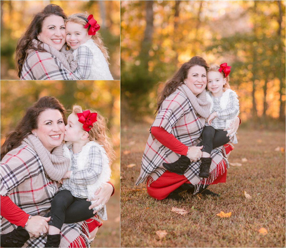 Mother daughter fall professional family photography Oconee County, GA