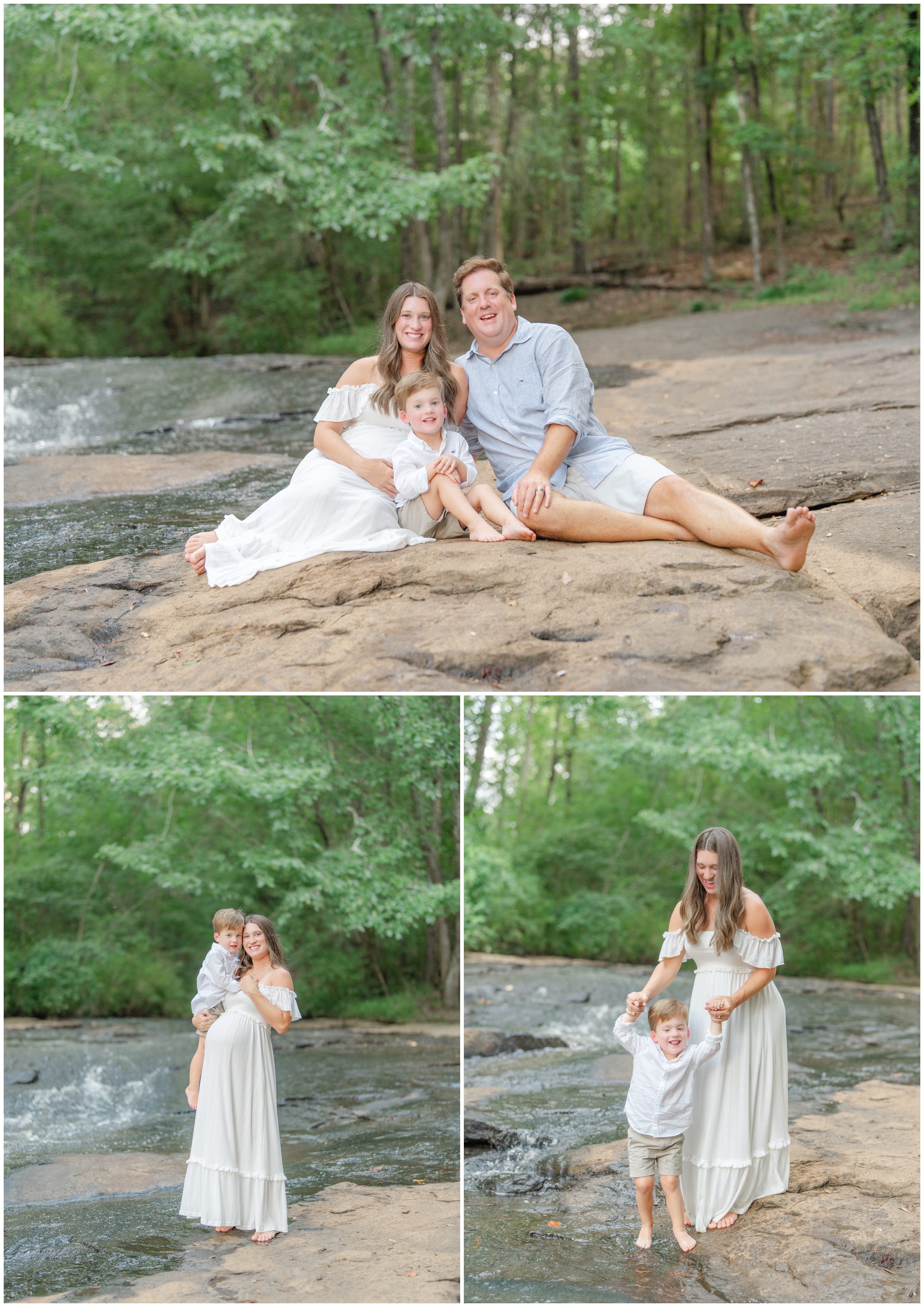 Summer maternity photos Oconee County