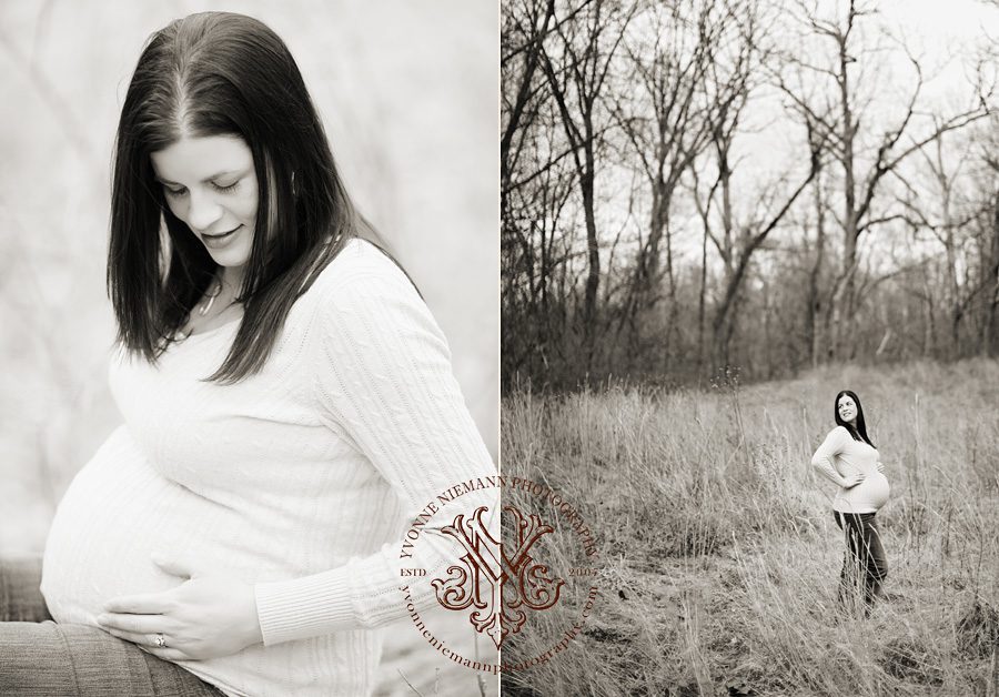Florissant Maternity Photography at Sioux Passage Park