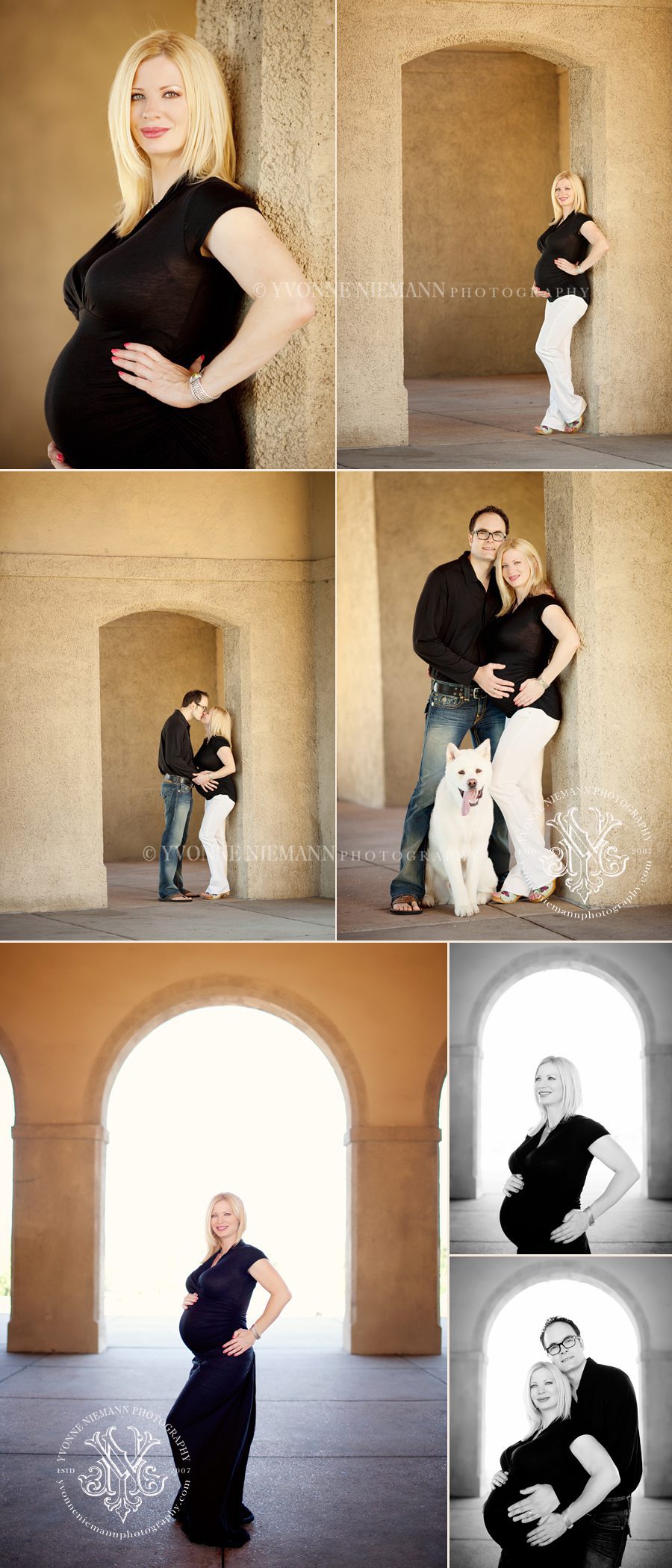 Maternity couples photography in St. Louis City