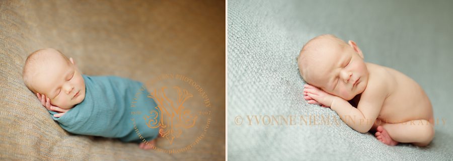 St. Charles Newborn Portraits by Yvonne Niemann Photography