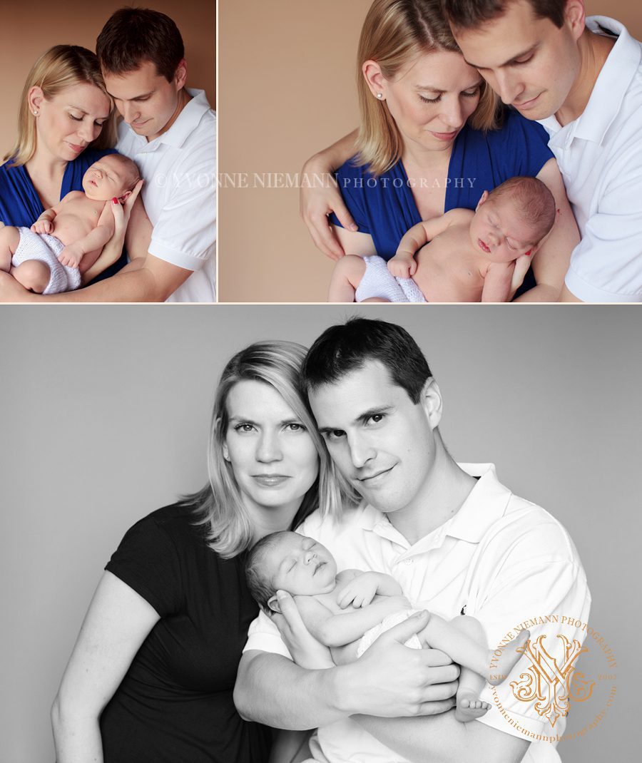 St. Louis Family Portraits with newborn girl