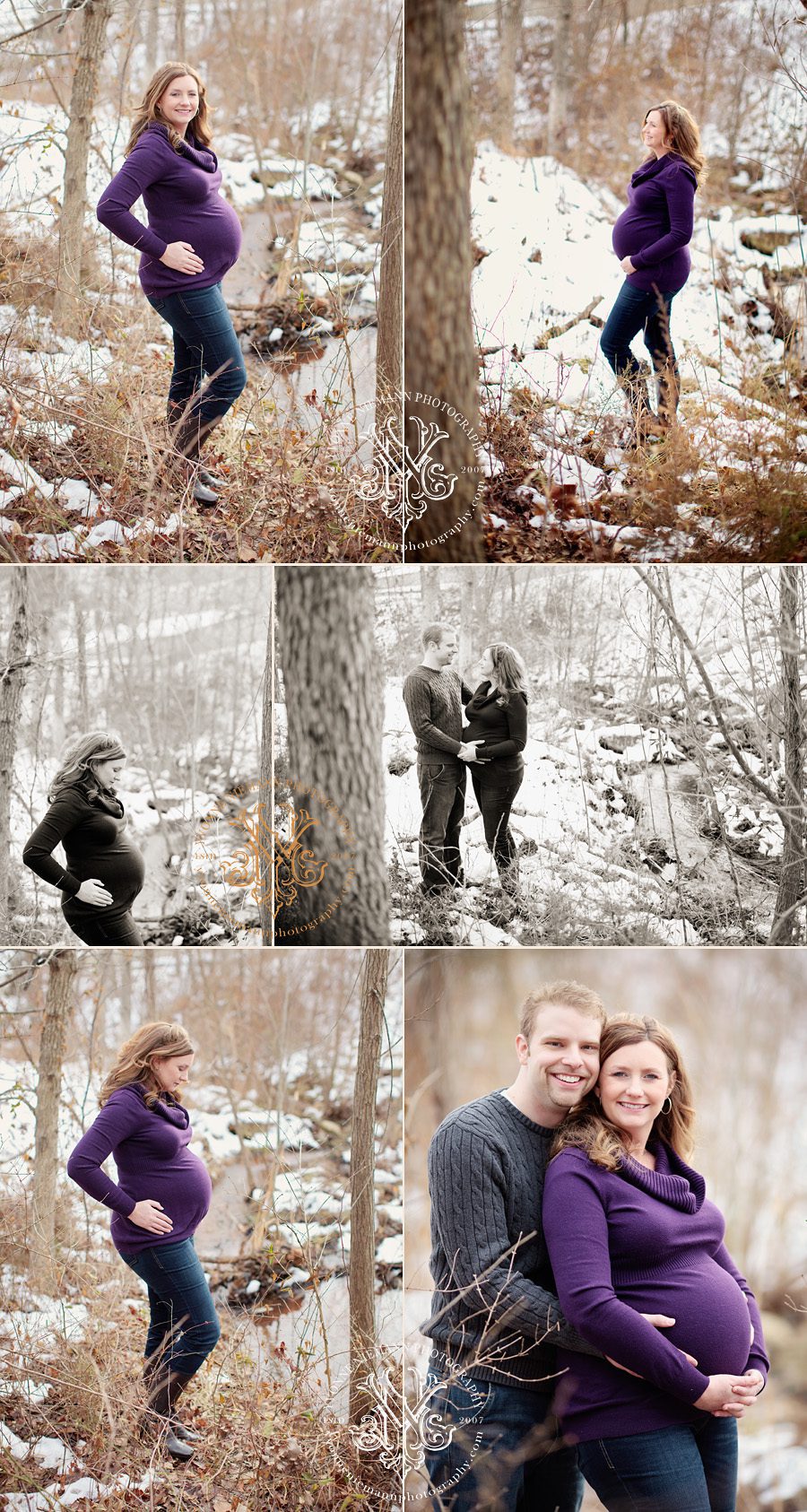 St. Louis Maternity Photographer produces portraits for family expecting first baby at their home in Wentzville, MO.