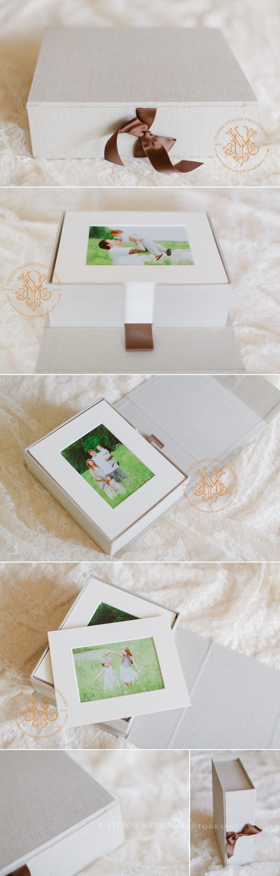 Fine art image box offered by Athens, GA family photographer, Yvonne Niemann Photography.
