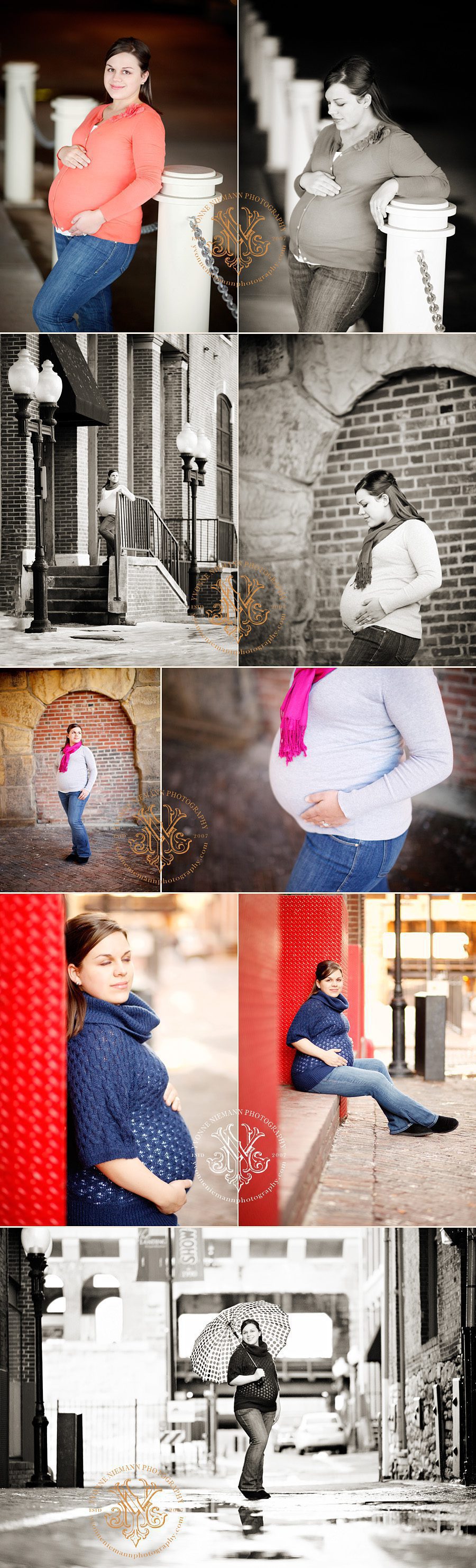 Maternity Photography downtown St. Louis